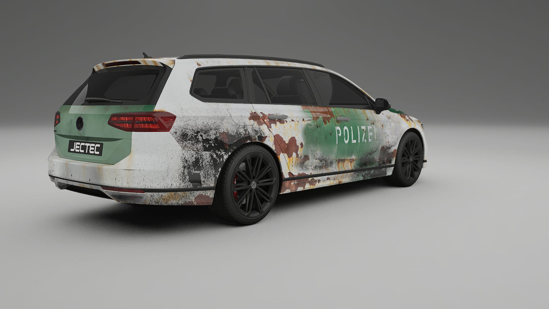 VW Passat VariantR B8 COBRA 11 – Designový Wrap PPF Fólie na auto - tisknutelný polyuretan