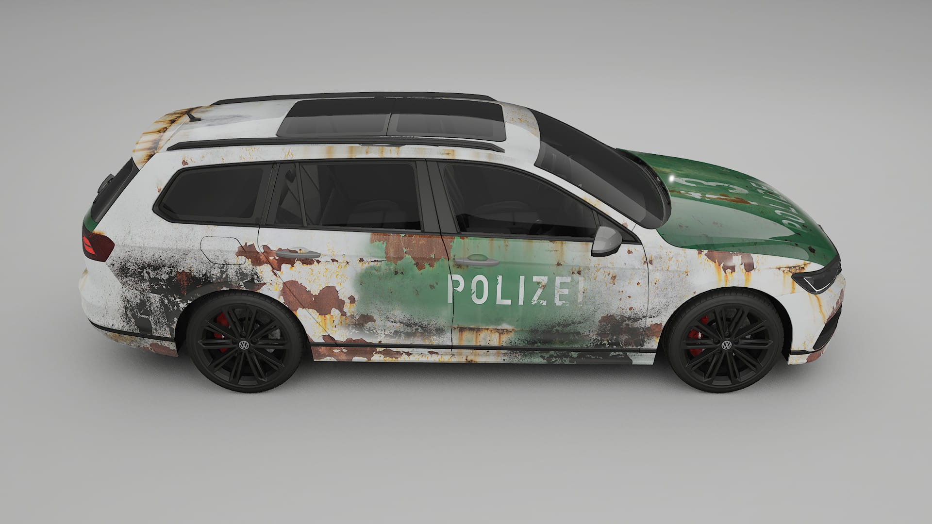 VW Passat VariantR B8 COBRA 11 – Designový Wrap PPF Fólie na auto - tisknutelný polyuretan