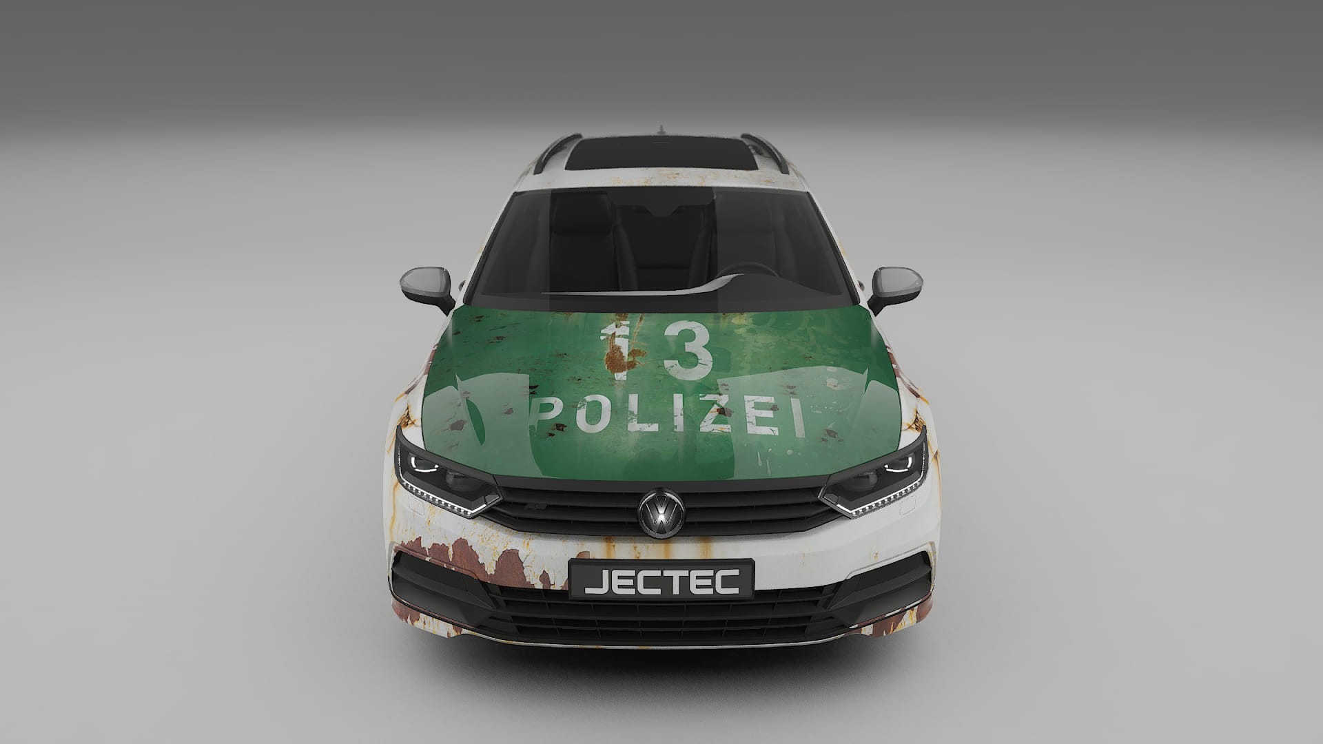 VW Passat VariantR B8 COBRA 11 – Designový Wrap PPF Fólie na auto - tisknutelný polyuretan