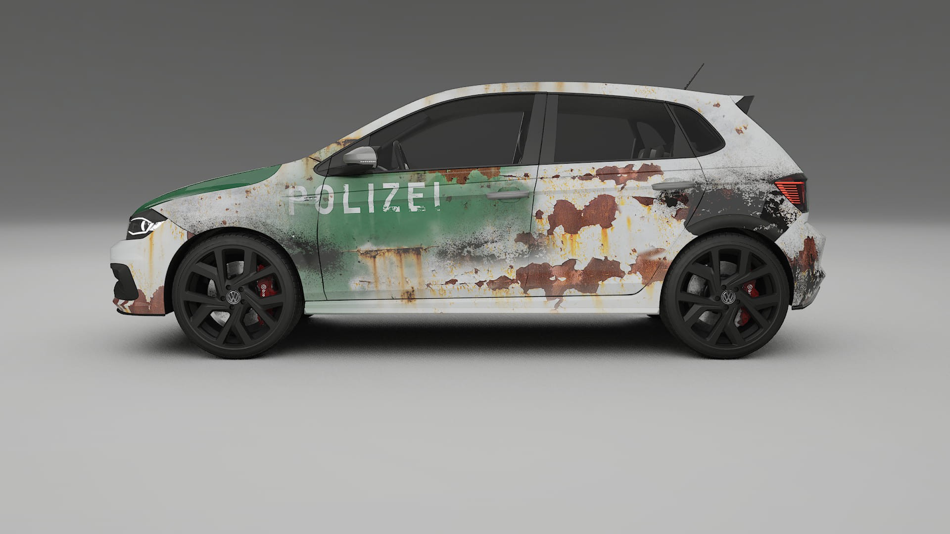 VW Polo GTI VI COBRA 11 – Designový Wrap PPF Fólie na auto - tisknutelný polyuretan