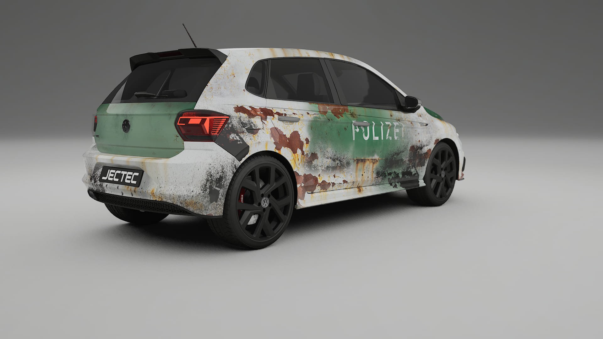 VW Polo GTI VI COBRA 11 – Designový Wrap PPF Fólie na auto - tisknutelný polyuretan