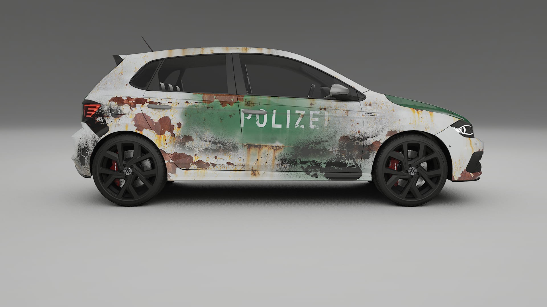 VW Polo GTI VI COBRA 11 – Designový Wrap PPF Fólie na auto - tisknutelný polyuretan