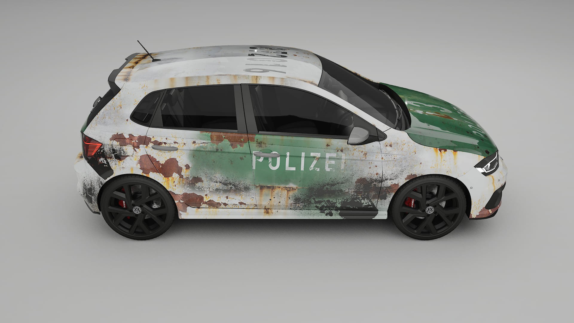 VW Polo GTI VI COBRA 11 – Designový Wrap PPF Fólie na auto - tisknutelný polyuretan