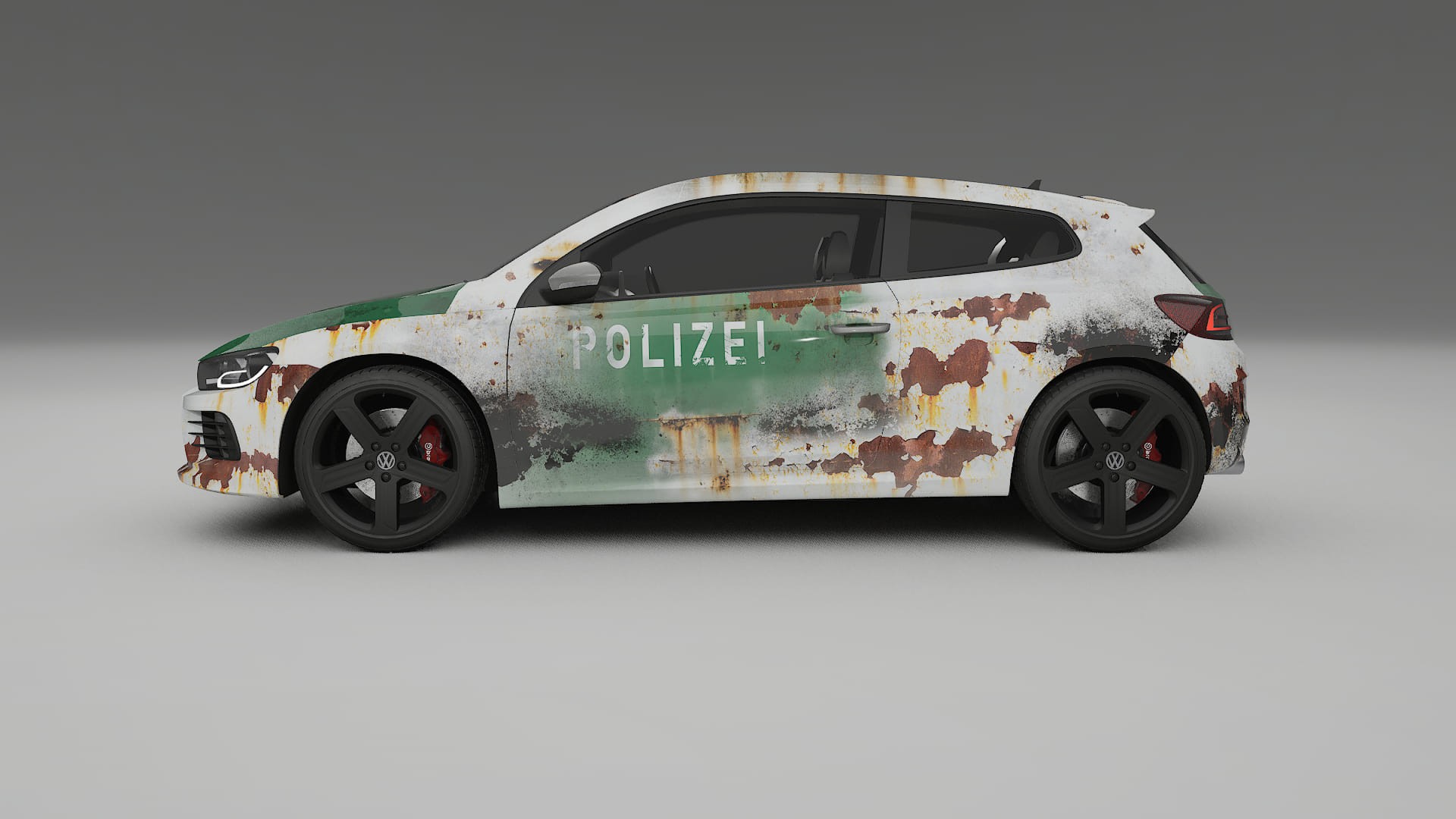 VW Scirocco R III COBRA 11 – Designový Wrap PPF Fólie na auto - tisknutelný polyuretan