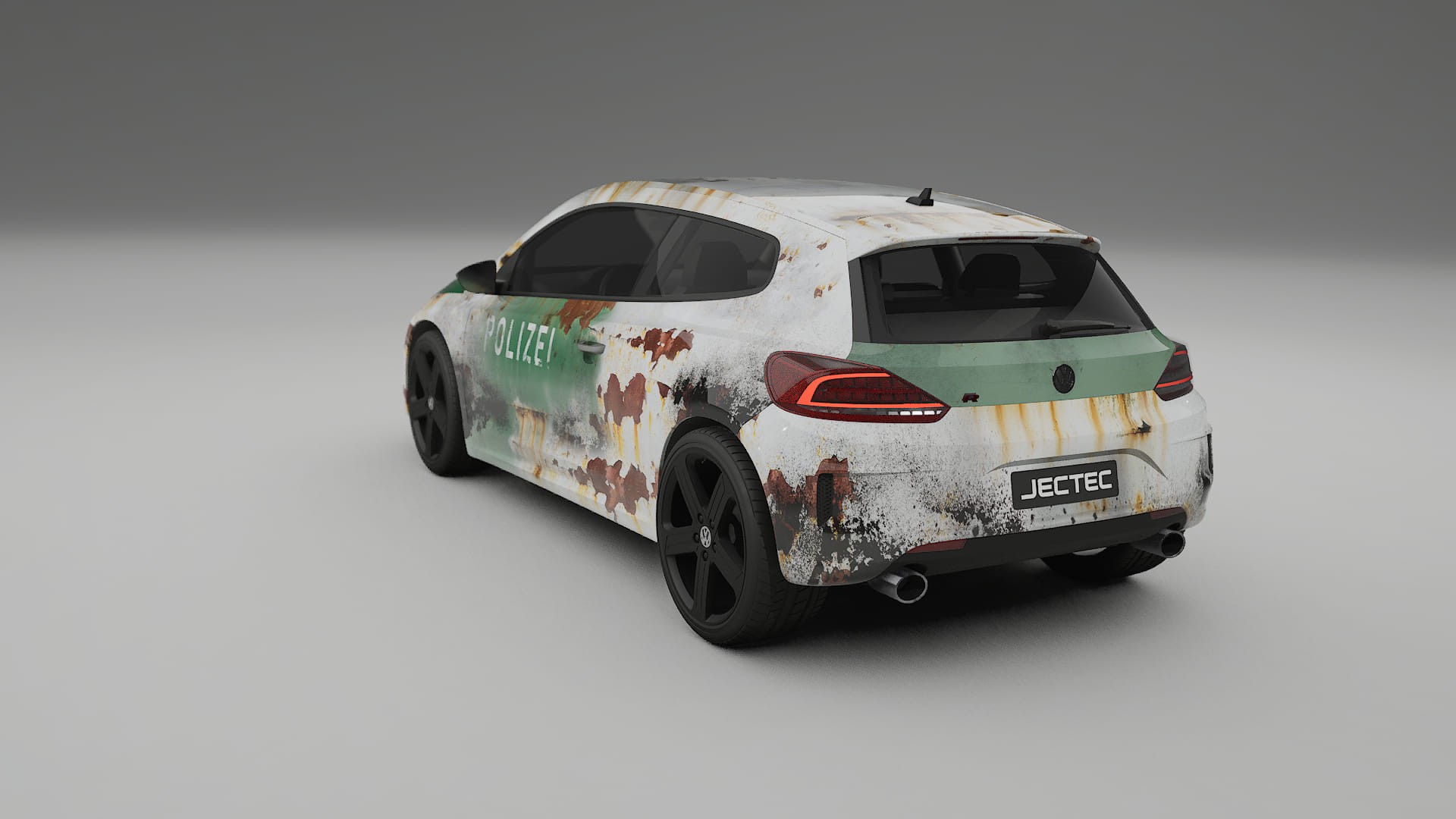 VW Scirocco R III COBRA 11 – Designový Wrap PPF Fólie na auto - tisknutelný polyuretan