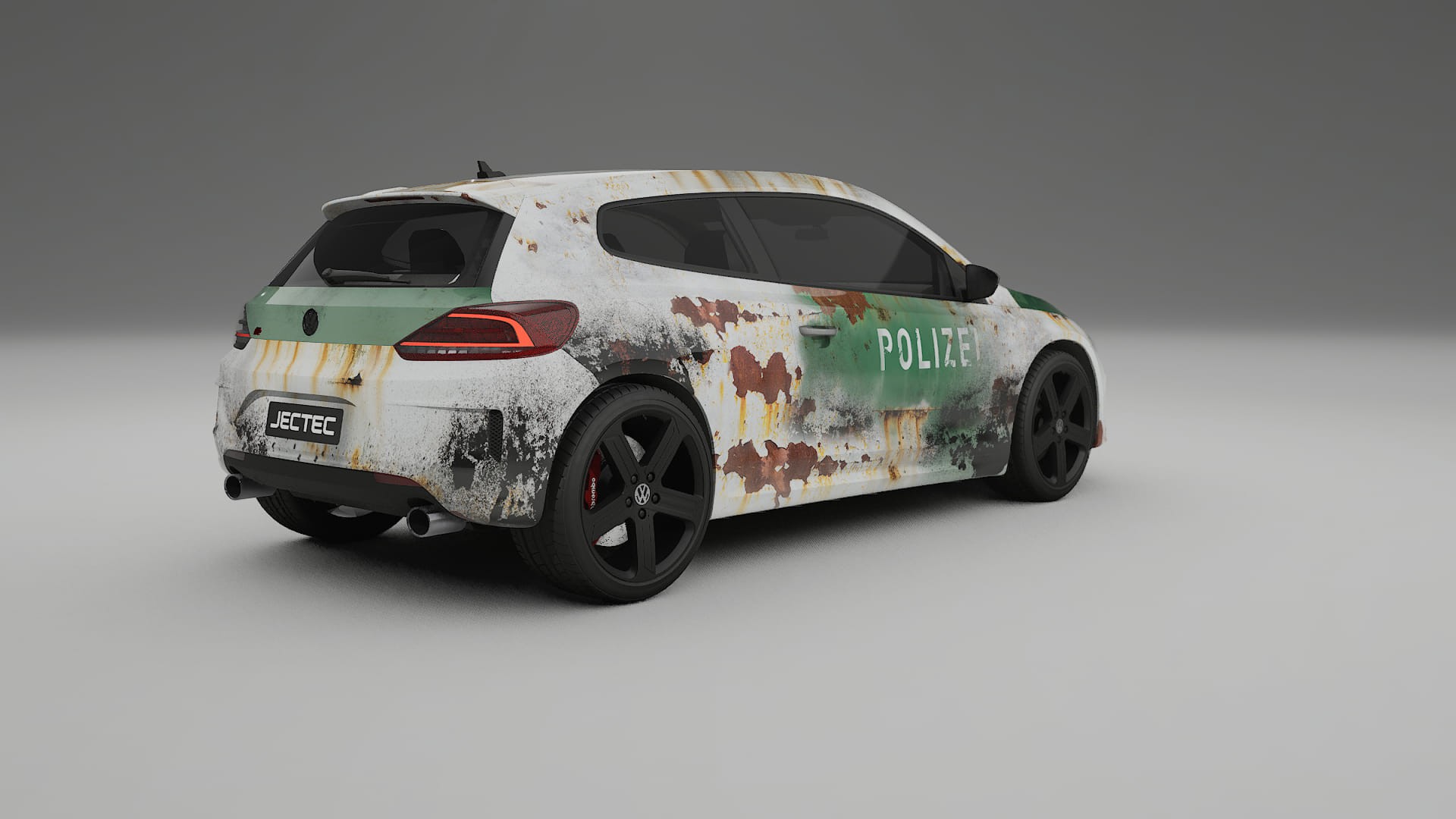 VW Scirocco R III COBRA 11 – Designový Wrap PPF Fólie na auto - tisknutelný polyuretan