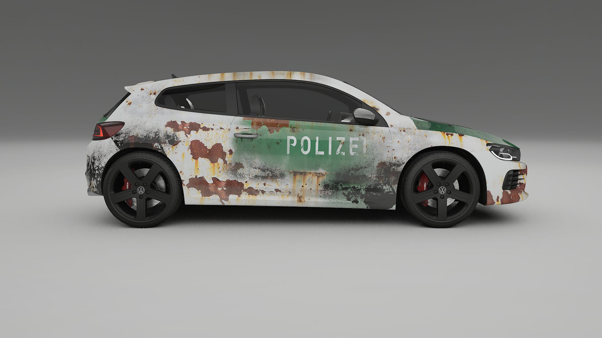 VW Scirocco R III COBRA 11 – Designový Wrap PPF Fólie na auto - tisknutelný polyuretan