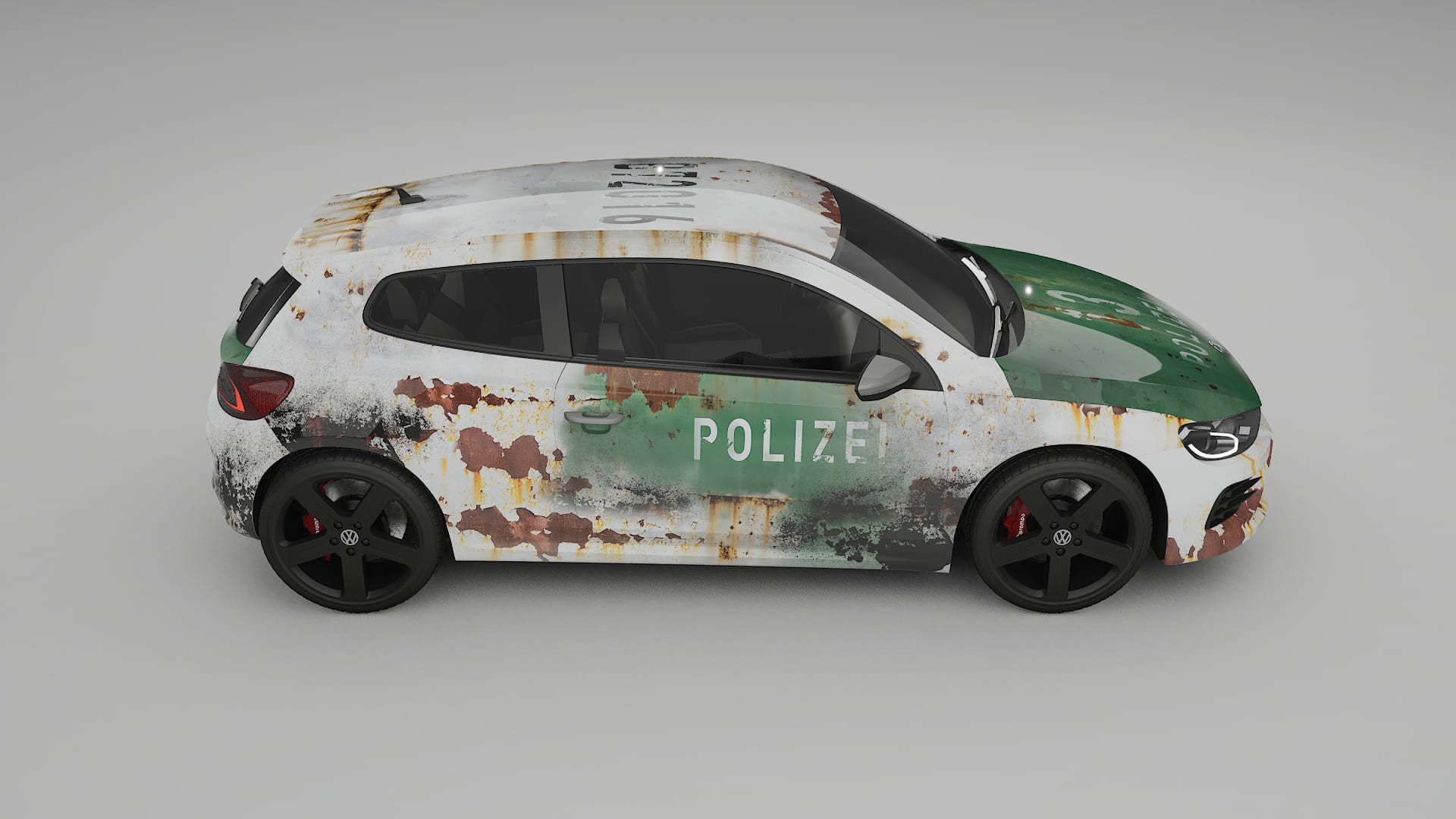 VW Scirocco R III COBRA 11 – Designový Wrap PPF Fólie na auto - tisknutelný polyuretan