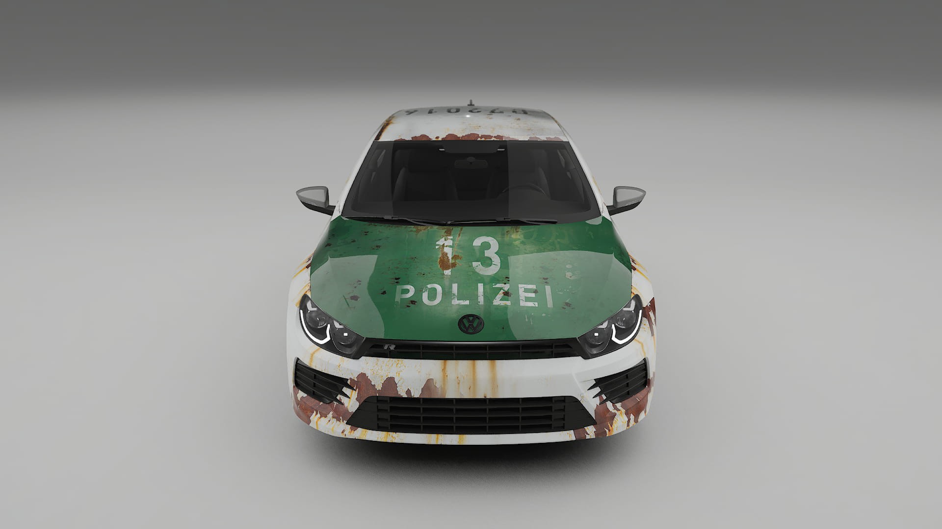 VW Scirocco R III COBRA 11 – Designový Wrap PPF Fólie na auto - tisknutelný polyuretan