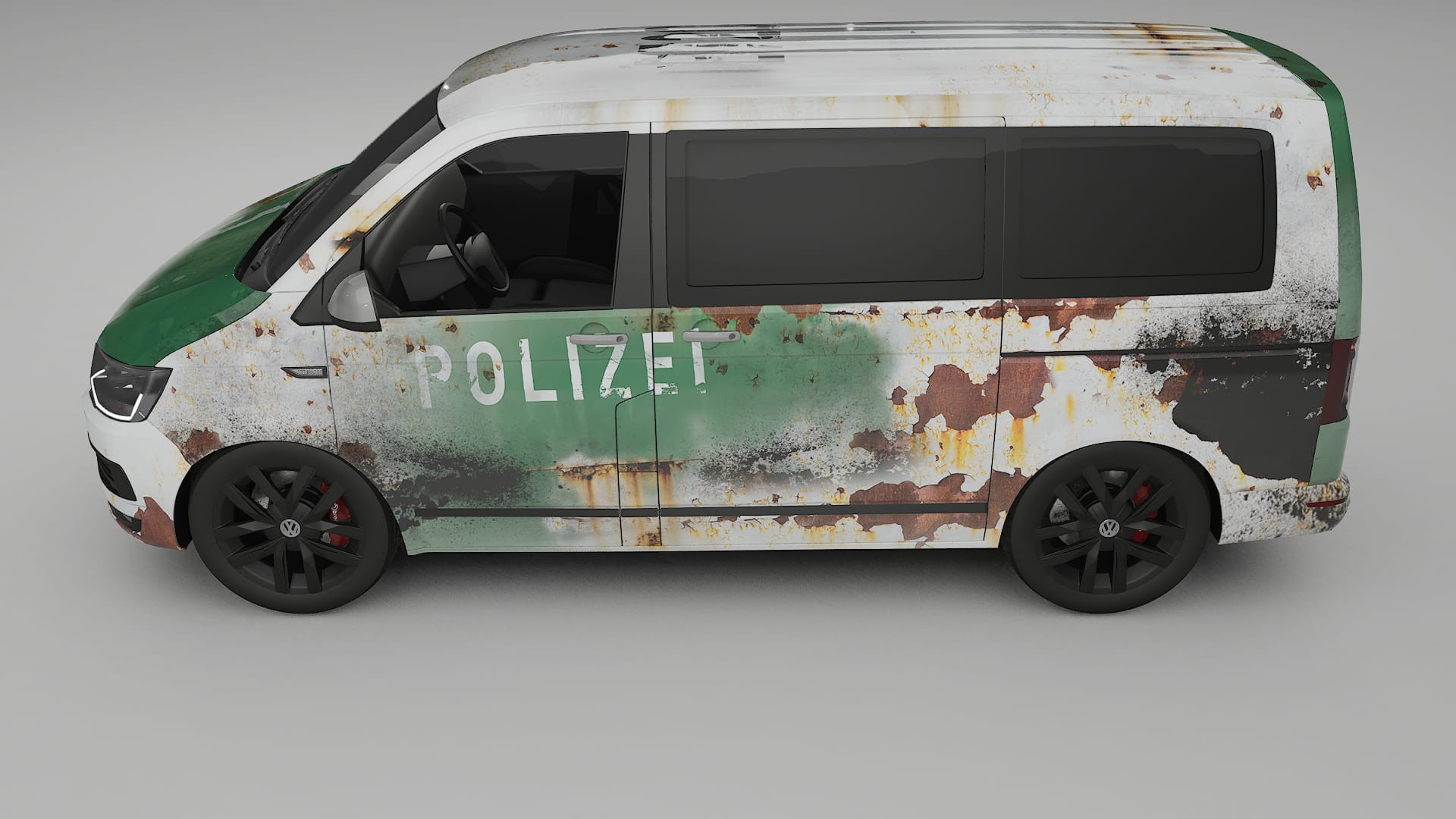 VW Transporter T6 Multivan COBRA 11 – Designový Wrap PPF Fólie na auto - tisknutelný polyuretan