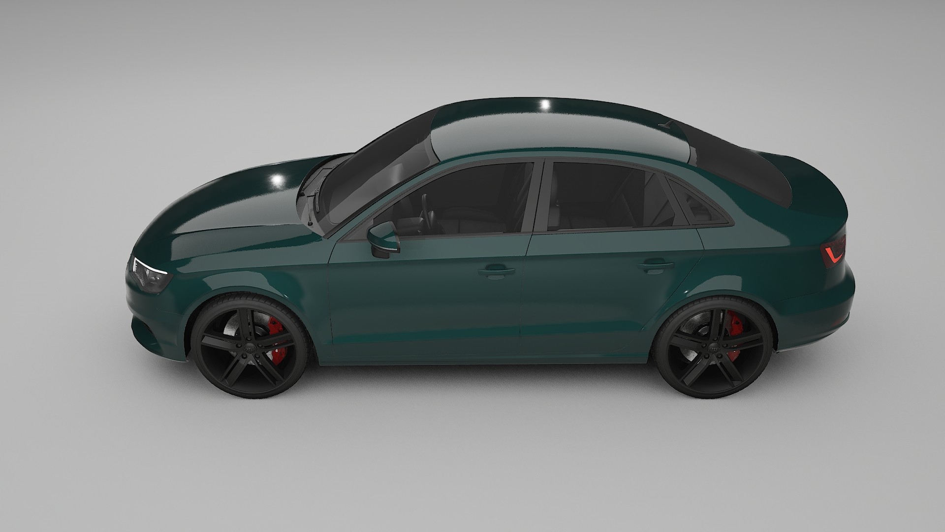Audi A3 8V sedan prefacelift PPF Fólie | INFERNO TPU PPF - kompletní pre-cut kit