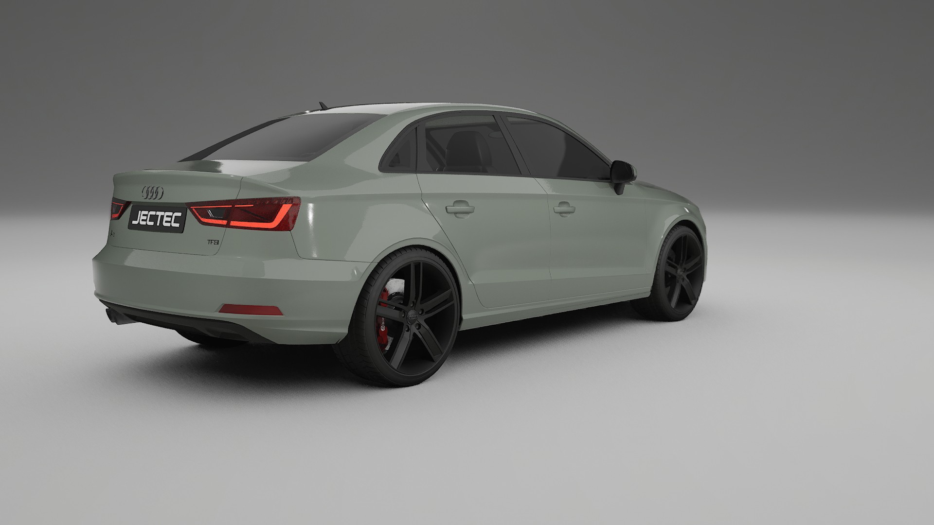 Audi A3 8V sedan prefacelift PPF Fólie | SLATE TPU PPF - kompletní pre-cut kit