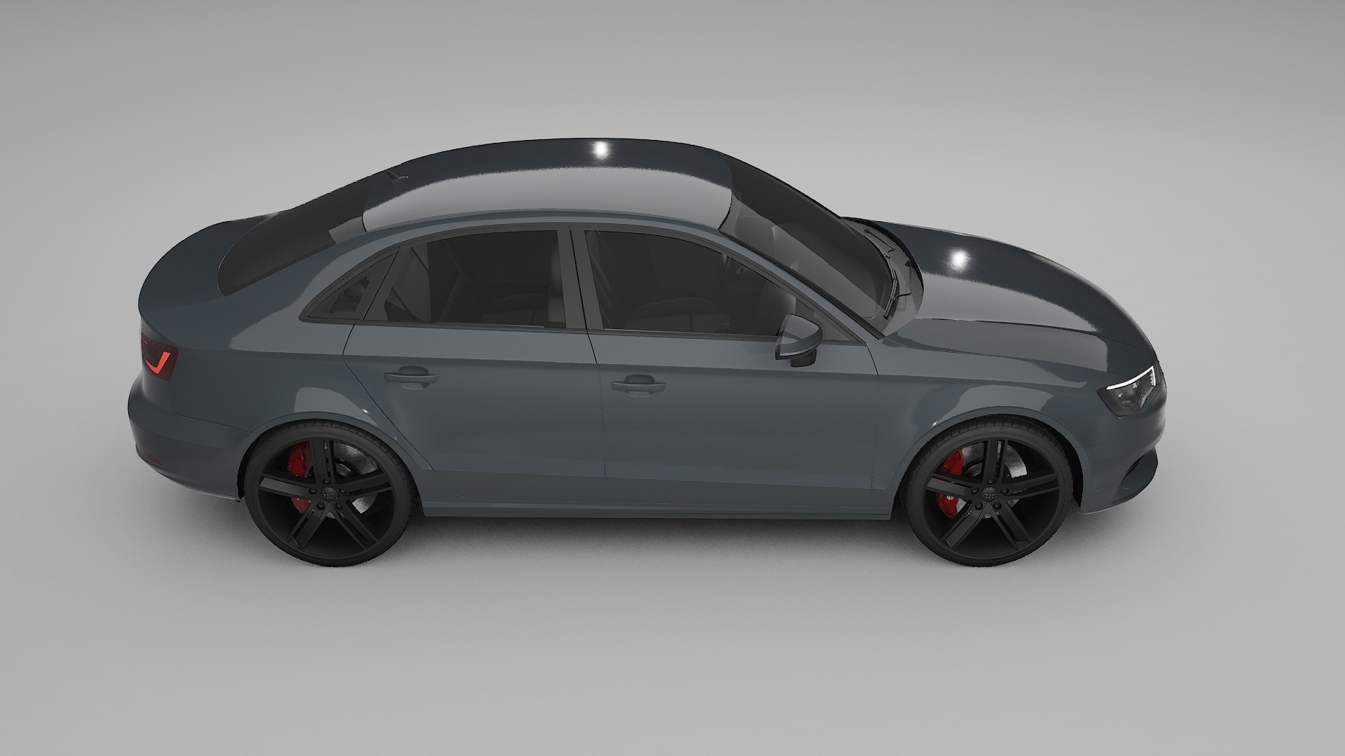 Audi A3 8V sedan prefacelift PPF Fólie | GRANITE TPU PPF - kompletní pre-cut kit