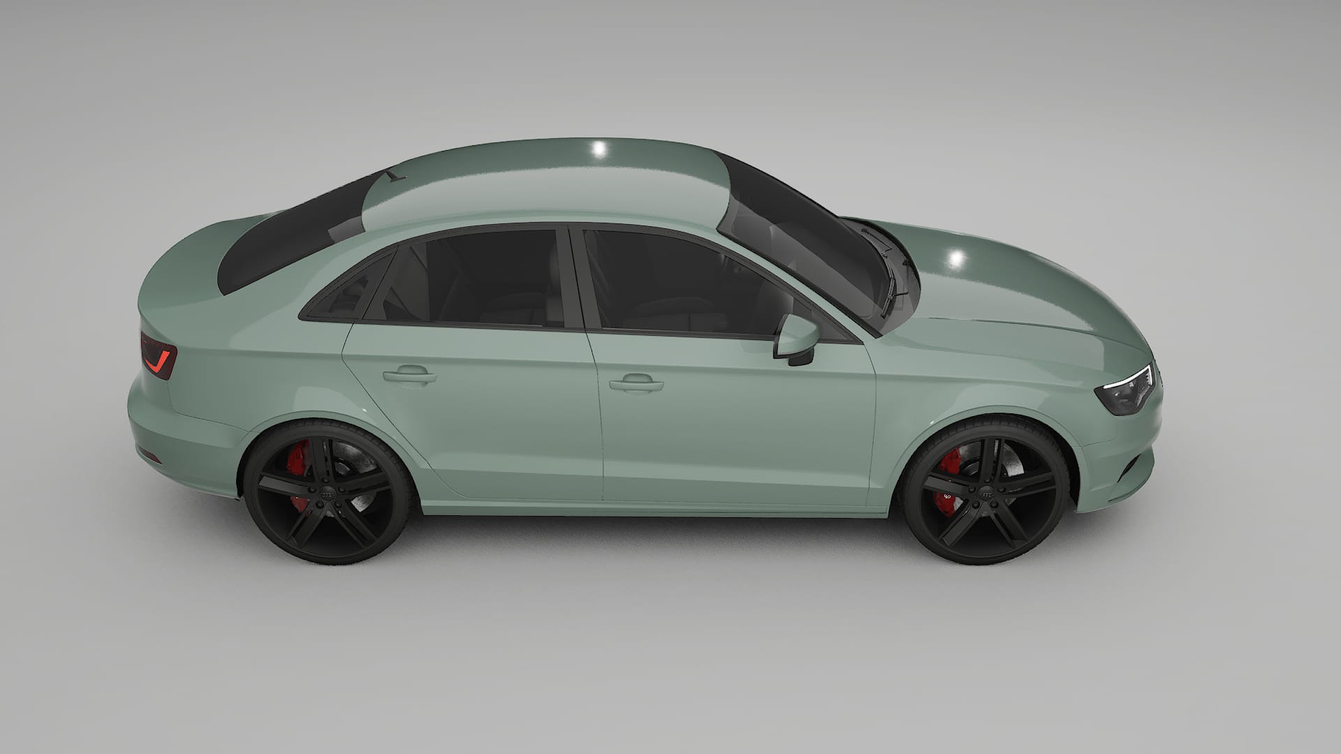 Audi A3 8V sedan prefacelift PPF Fólie | CINDER TPU PPF - kompletní pre-cut kit
