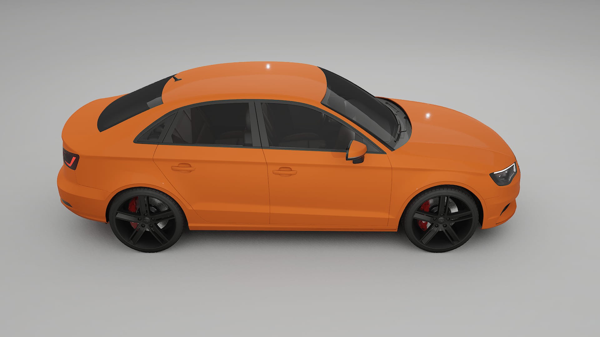 Audi A3 8V sedan prefacelift PPF Fólie | ROCKET TPU PPF - kompletní pre-cut kit