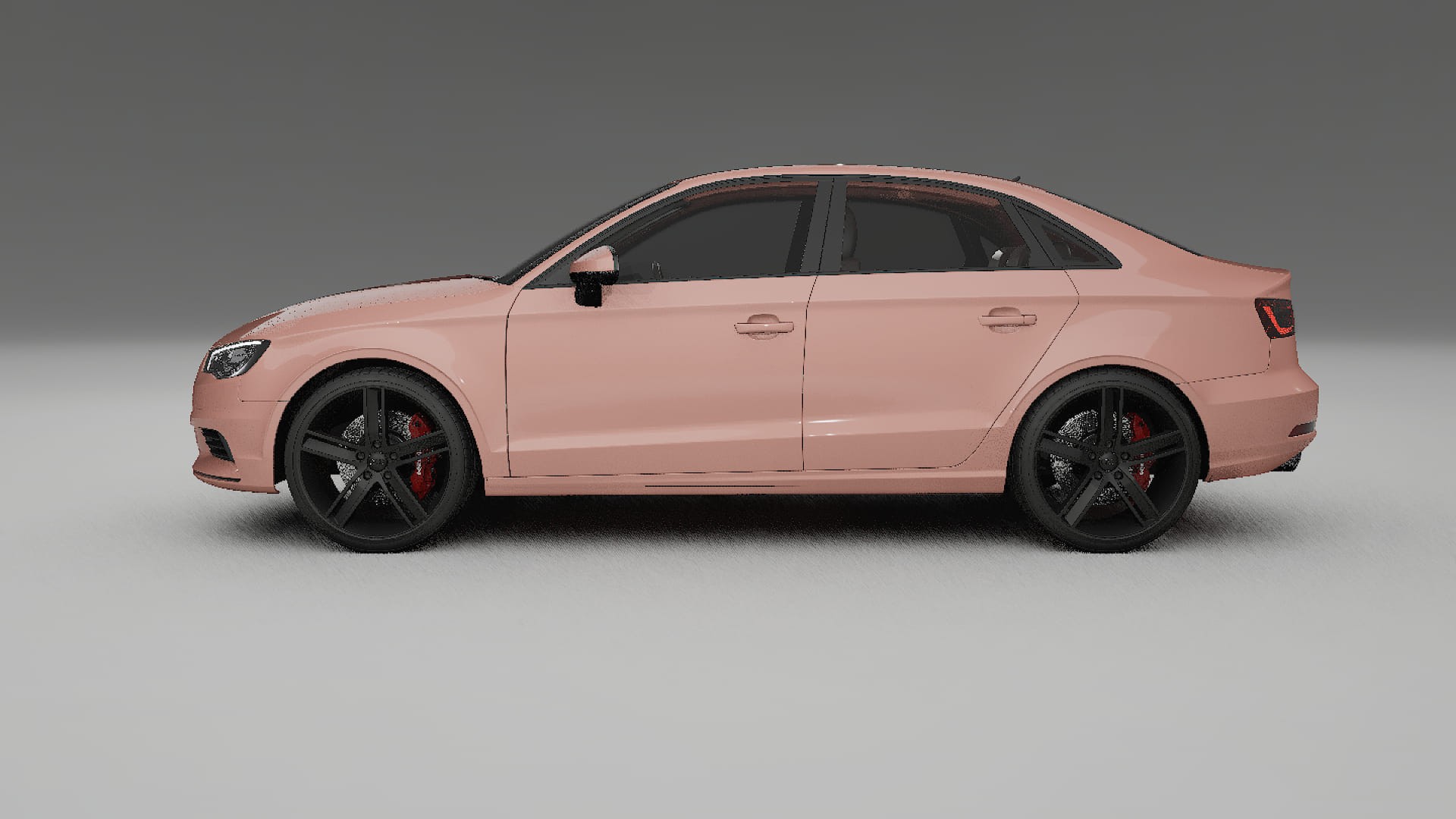 Audi A3 8V sedan prefacelift PPF Fólie | BLUSH TPU PPF - kompletní pre-cut kit