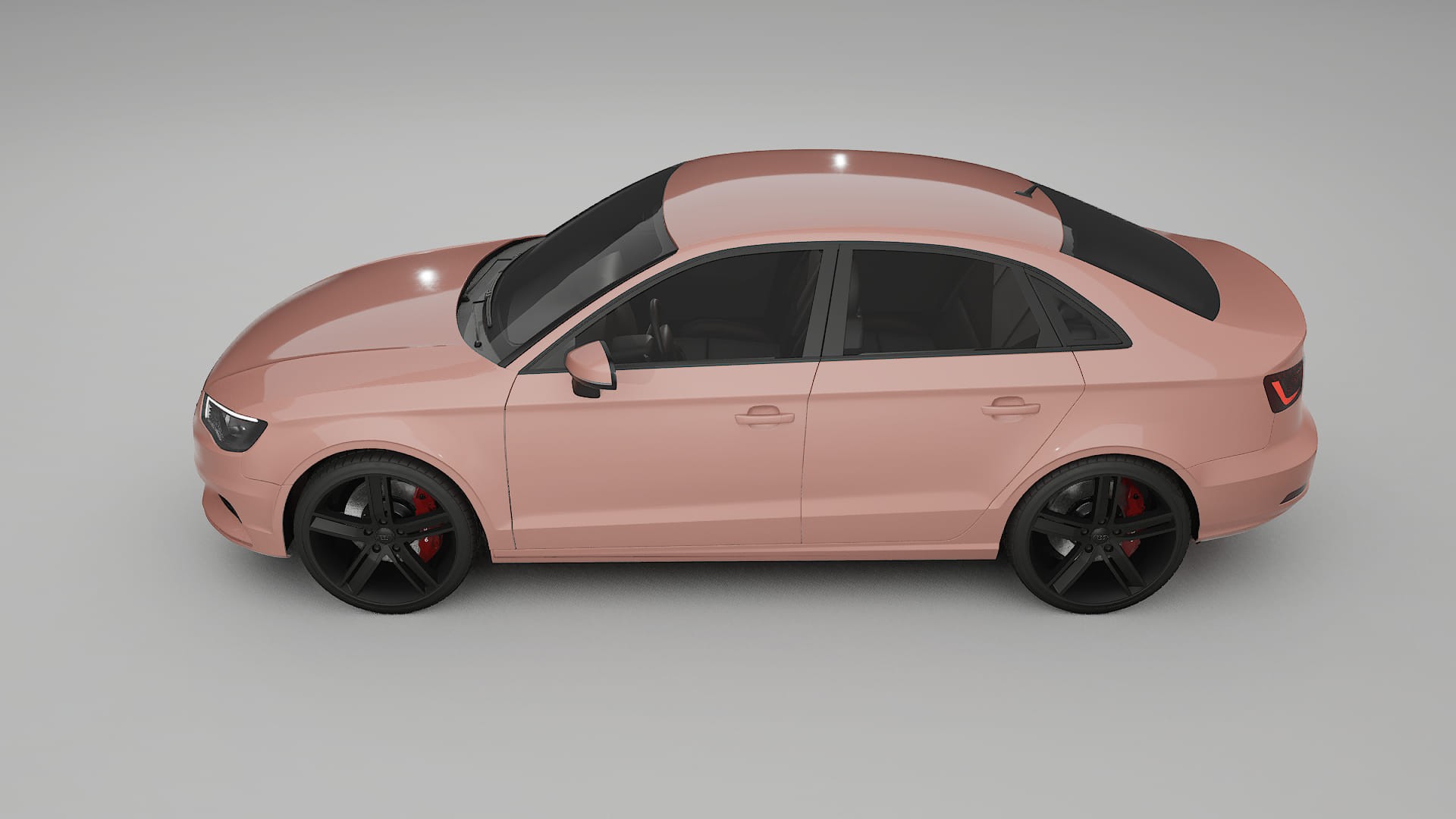 Audi A3 8V sedan prefacelift PPF Fólie | BLUSH TPU PPF - kompletní pre-cut kit