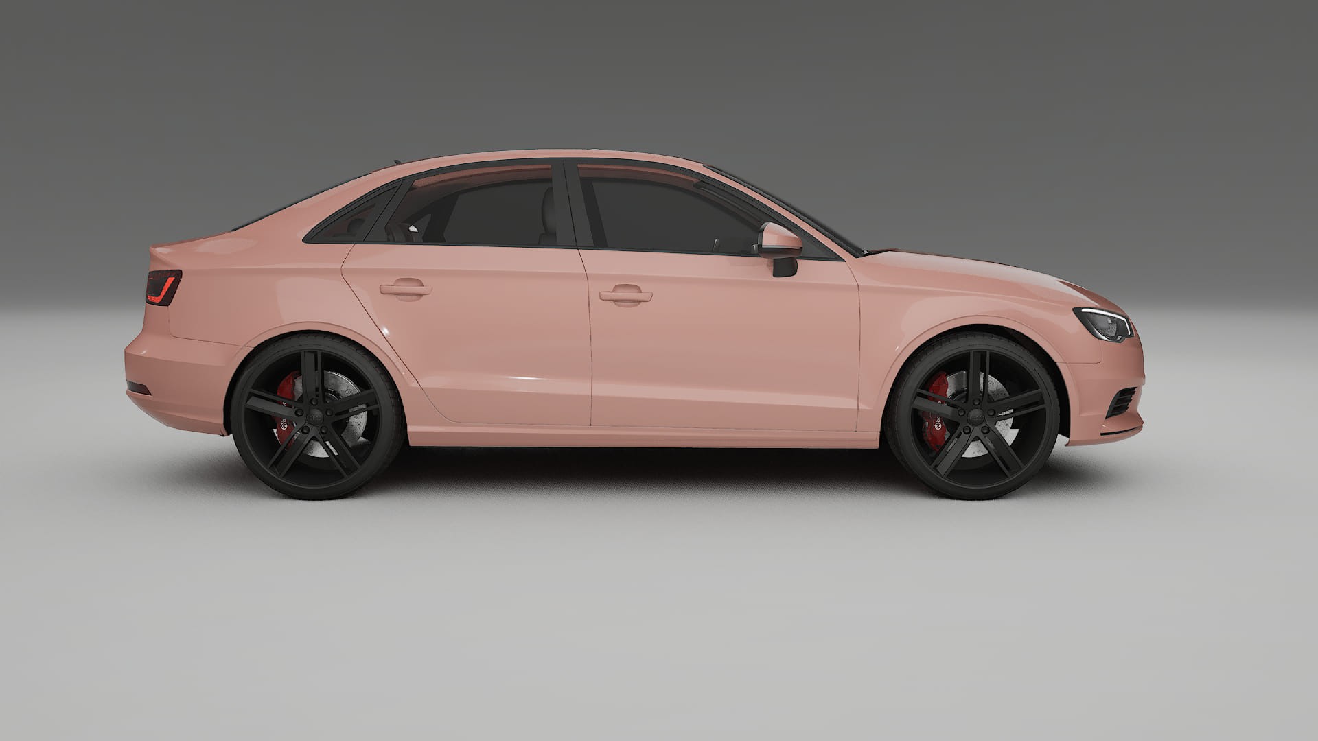 Audi A3 8V sedan prefacelift PPF Fólie | BLUSH TPU PPF - kompletní pre-cut kit