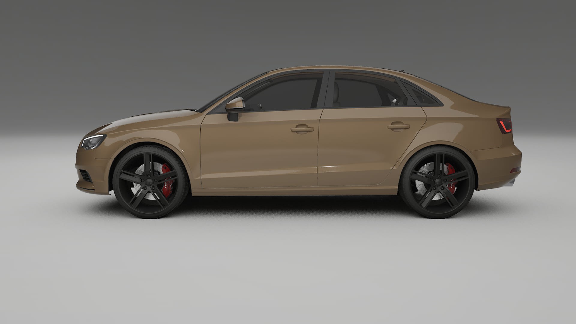 Audi A3 8V sedan prefacelift PPF Fólie | SAHARA TPU PPF - kompletní pre-cut kit