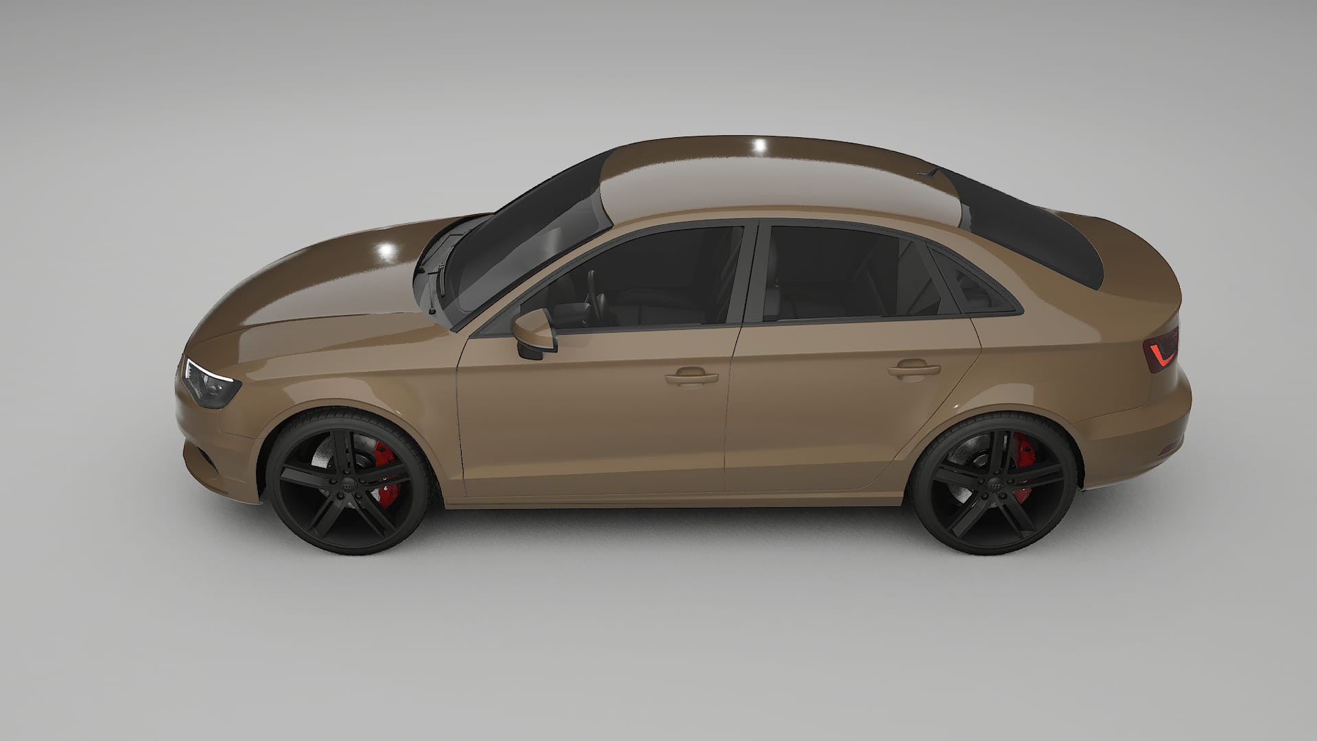Audi A3 8V sedan prefacelift PPF Fólie | SAHARA TPU PPF - kompletní pre-cut kit