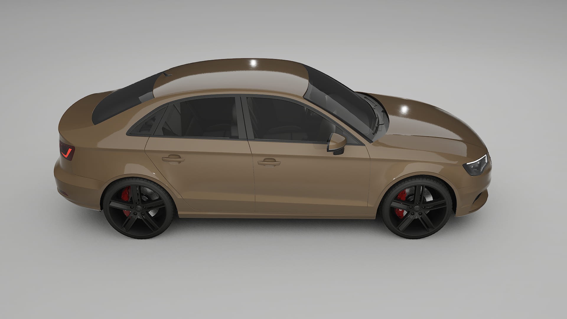 Audi A3 8V sedan prefacelift PPF Fólie | SAHARA TPU PPF - kompletní pre-cut kit