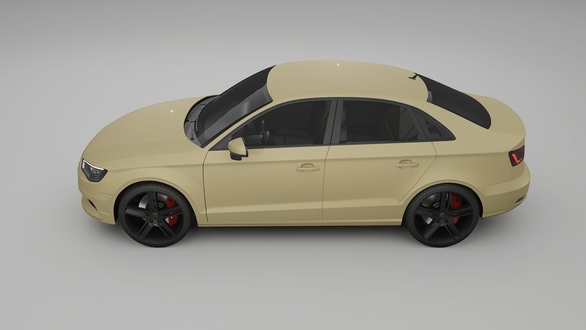 Audi A3 8V sedan prefacelift PPF Fólie | SAND TPU PPF - kompletní pre-cut kit