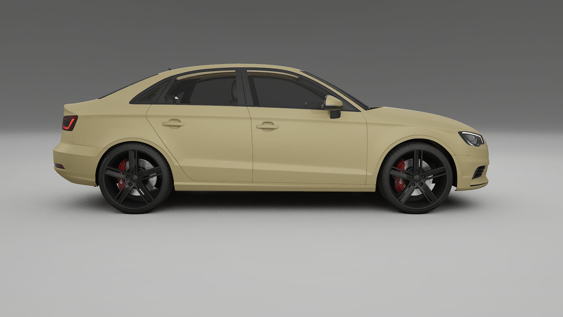 Audi A3 8V sedan prefacelift PPF Fólie | SAND TPU PPF - kompletní pre-cut kit