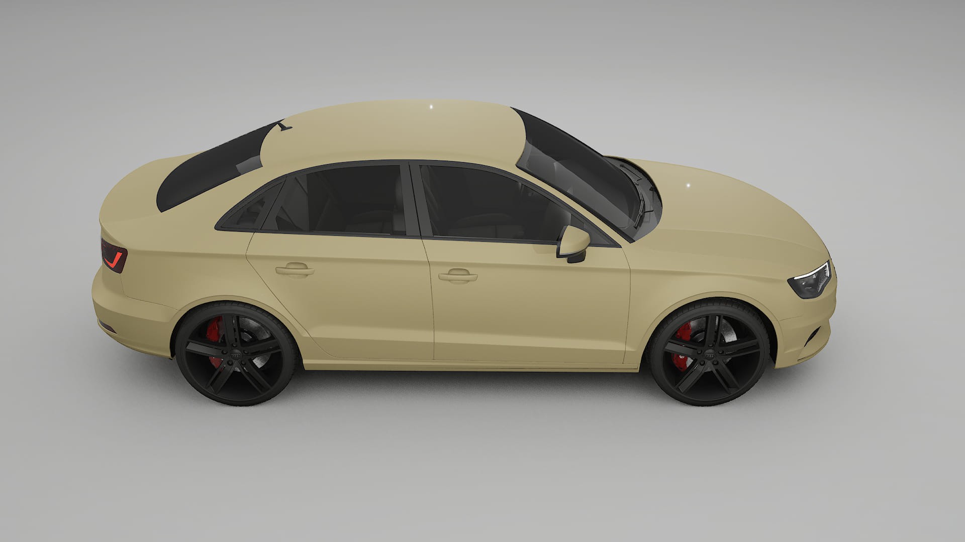 Audi A3 8V sedan prefacelift PPF Fólie | SAND TPU PPF - kompletní pre-cut kit