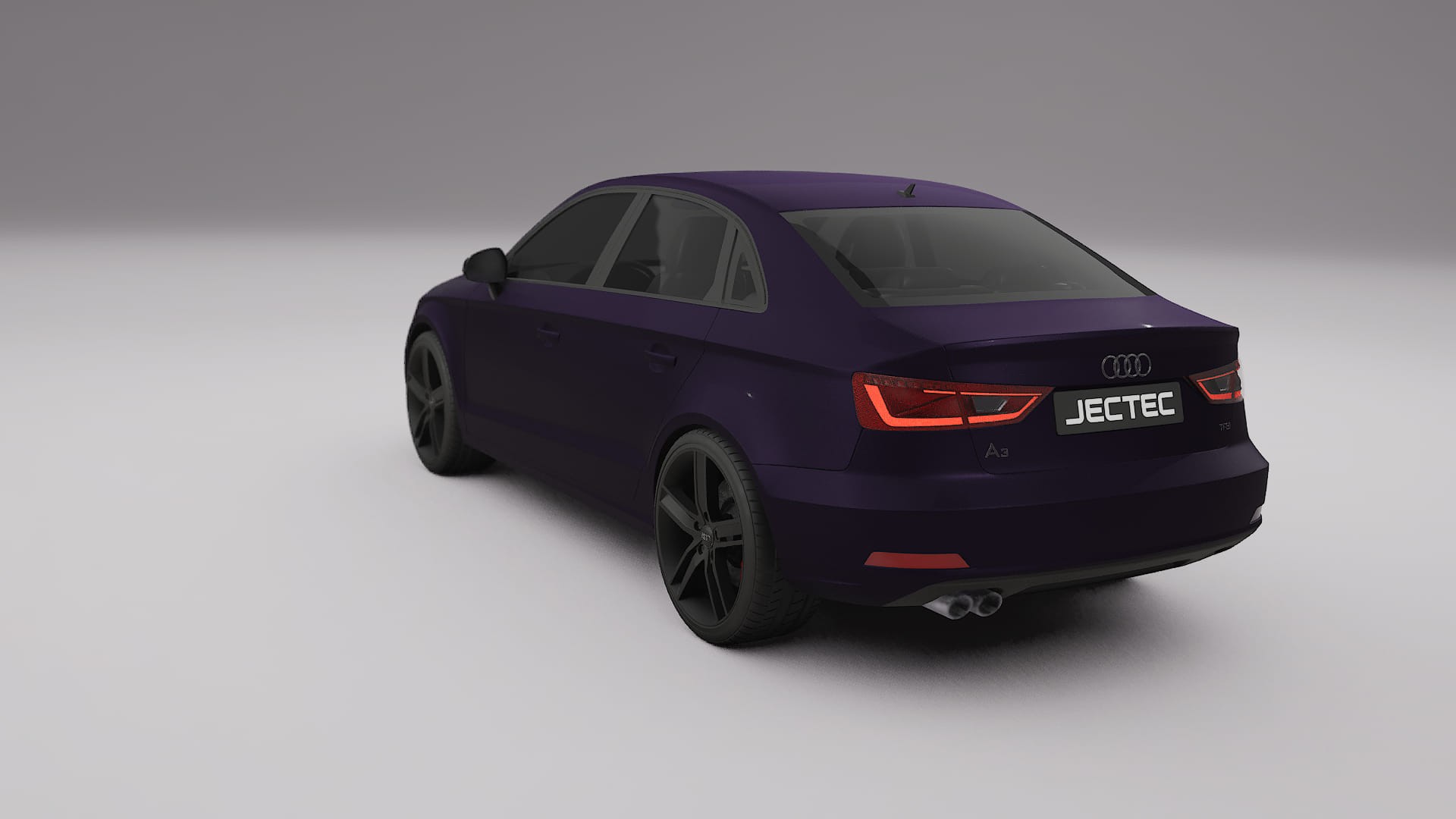 Audi A3 8V sedan prefacelift PPF Fólie | VIOLET TPU PPF - kompletní pre-cut kit