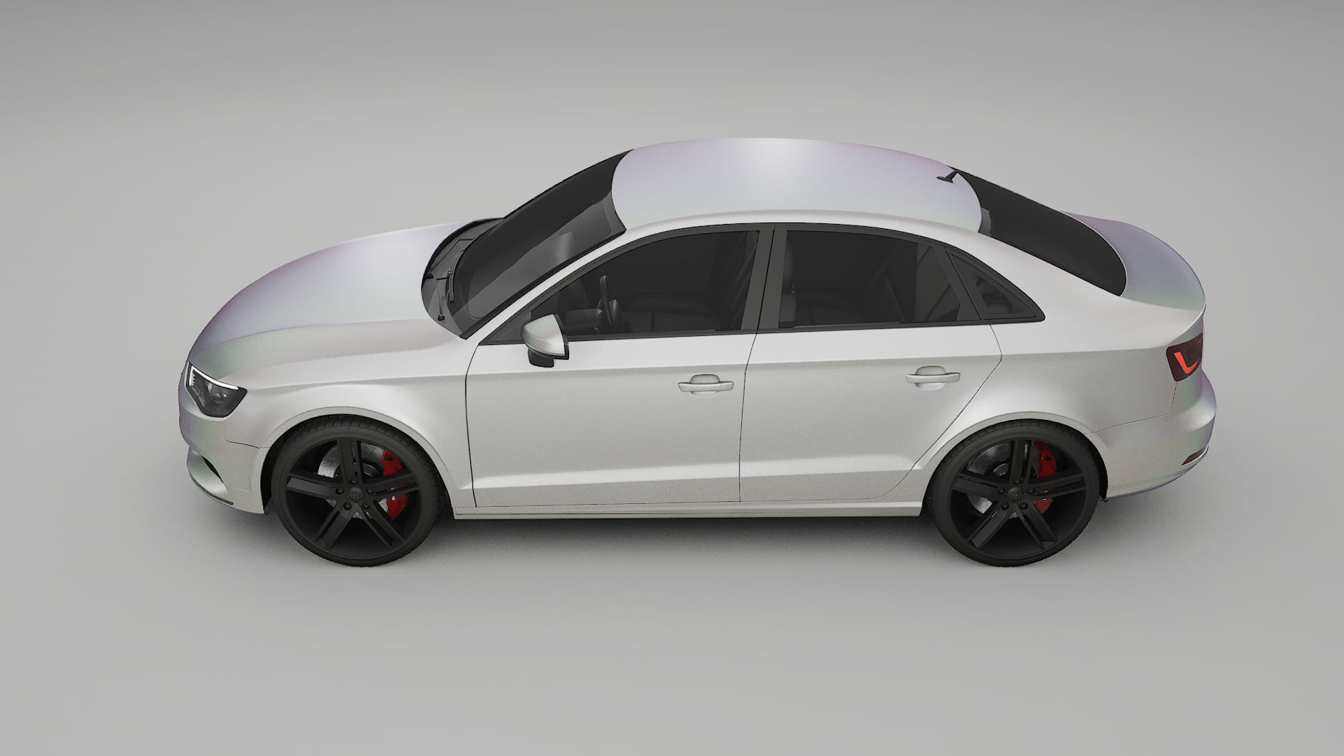 Audi A3 8V sedan prefacelift PPF Fólie | NEBULA TPU PPF - kompletní pre-cut kit