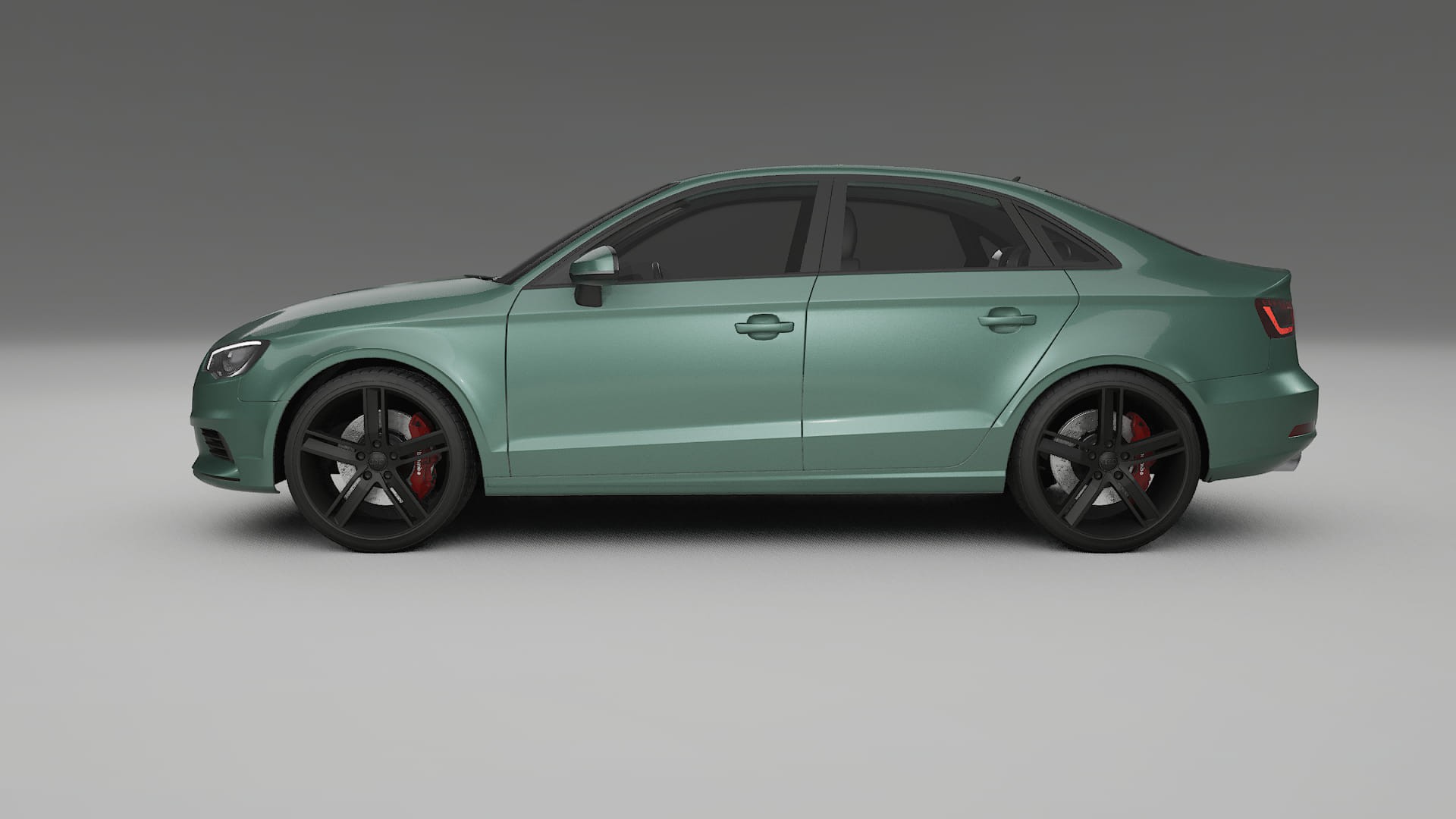 Audi A3 8V sedan prefacelift PPF Fólie | EVERGREEN TPU PPF - kompletní pre-cut kit