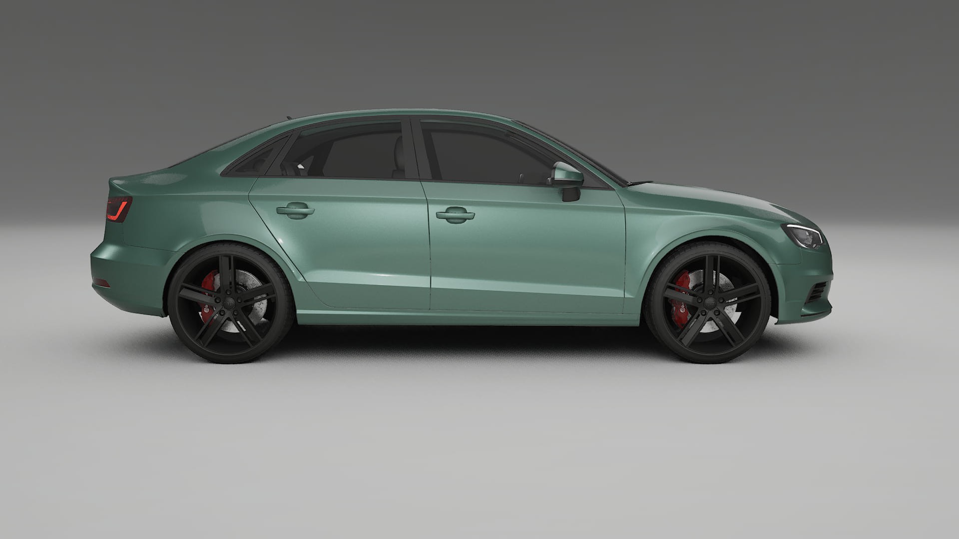 Audi A3 8V sedan prefacelift PPF Fólie | EVERGREEN TPU PPF - kompletní pre-cut kit