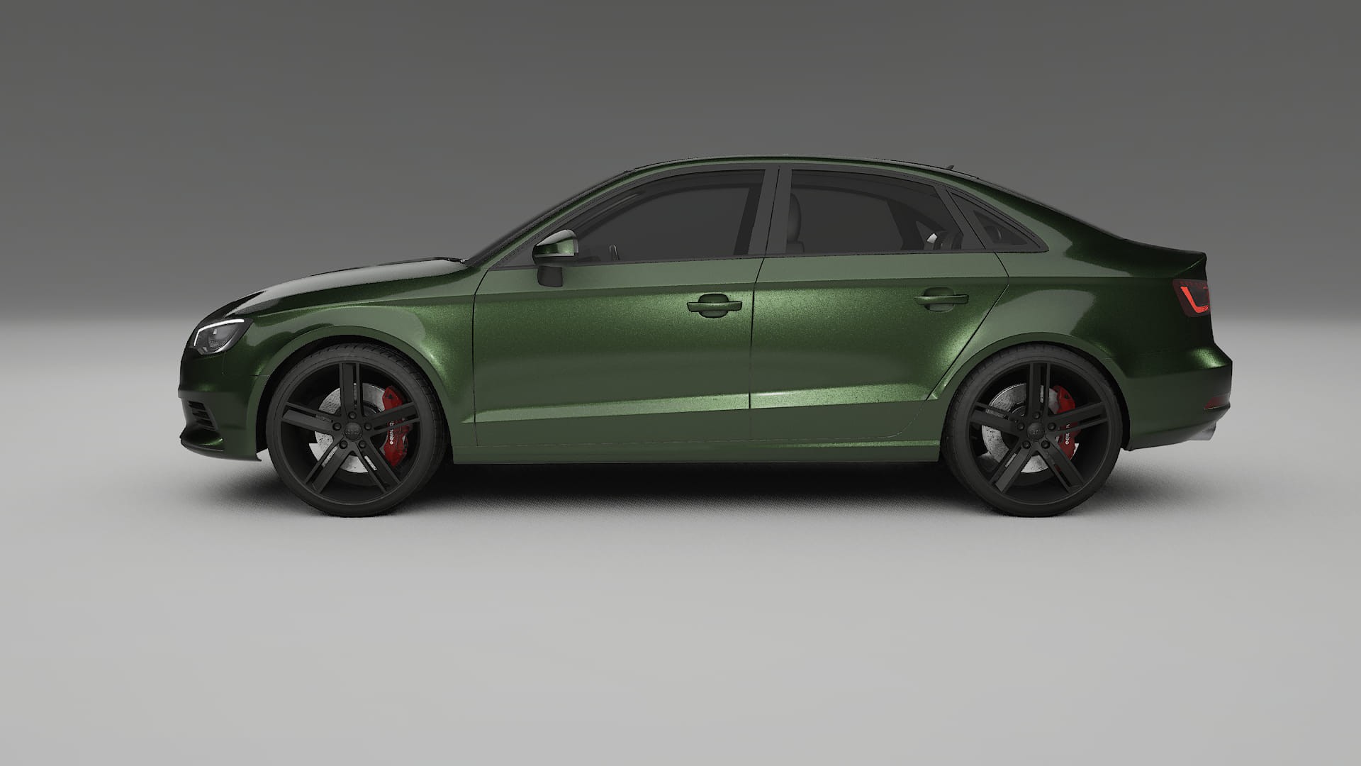 Audi A3 8V sedan prefacelift PPF Fólie | LAGOON TPU PPF - kompletní pre-cut kit