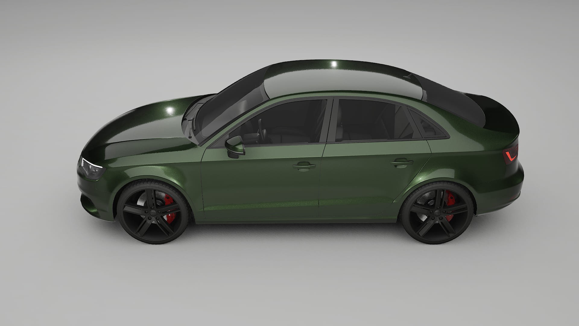 Audi A3 8V sedan prefacelift PPF Fólie | LAGOON TPU PPF - kompletní pre-cut kit