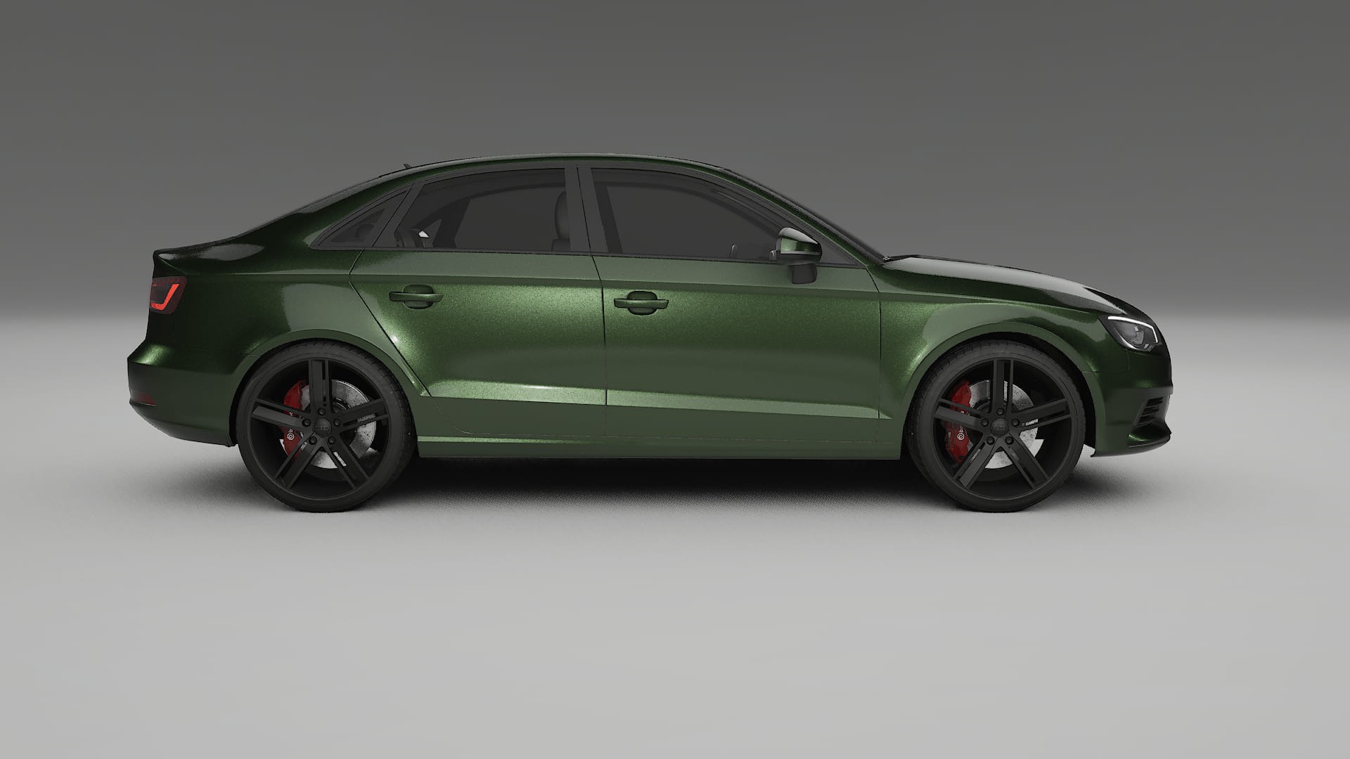 Audi A3 8V sedan prefacelift PPF Fólie | LAGOON TPU PPF - kompletní pre-cut kit