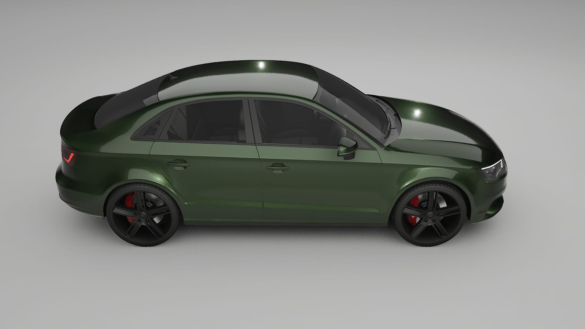 Audi A3 8V sedan prefacelift PPF Fólie | LAGOON TPU PPF - kompletní pre-cut kit
