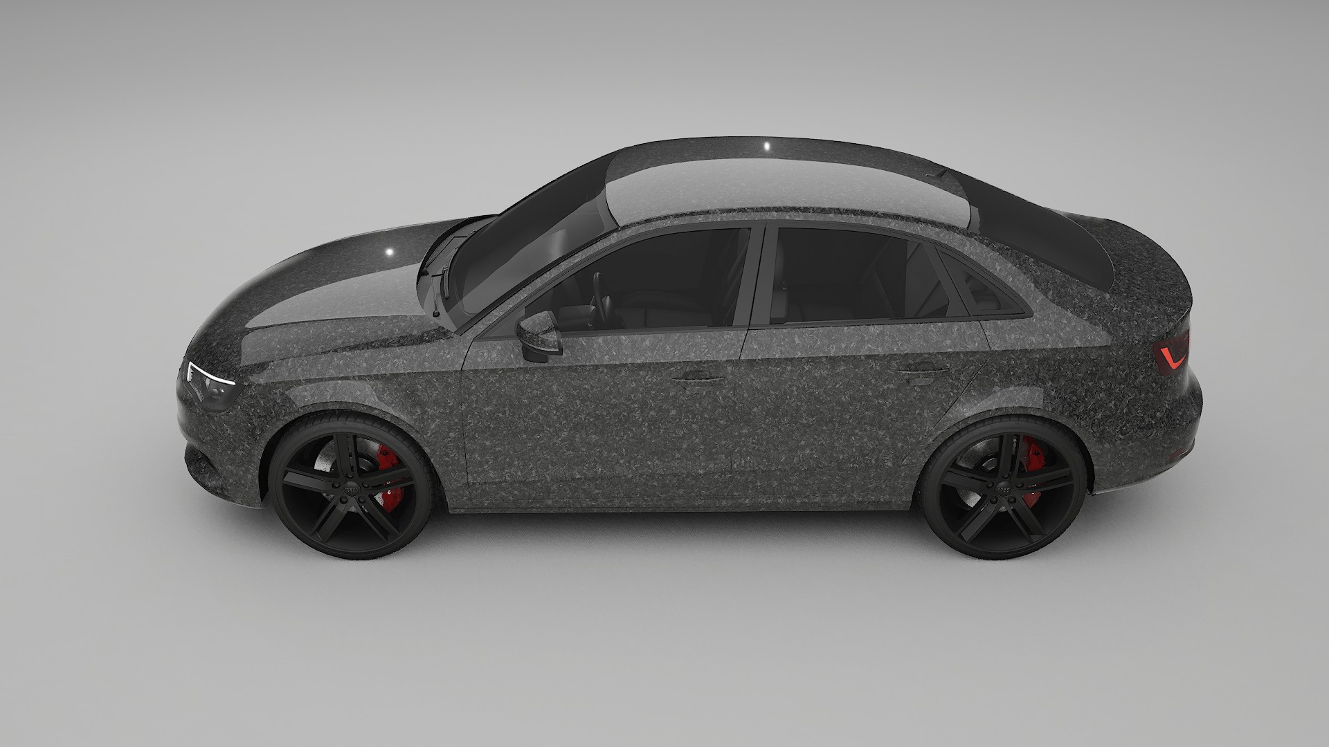 Audi A3 8V sedan prefacelift PPF Fólie | FORGED S TPU PPF - kompletní pre-cut kit