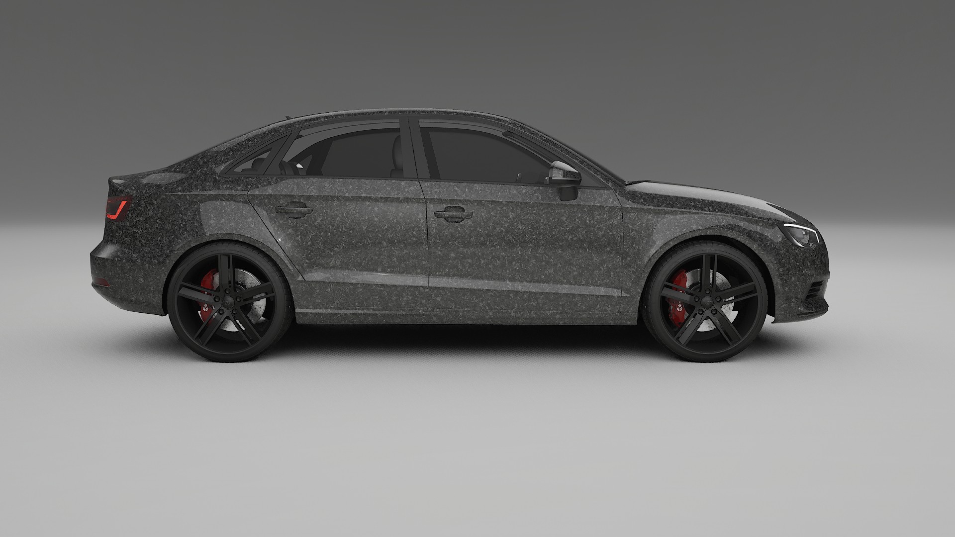 Audi A3 8V sedan prefacelift PPF Fólie | FORGED S TPU PPF - kompletní pre-cut kit