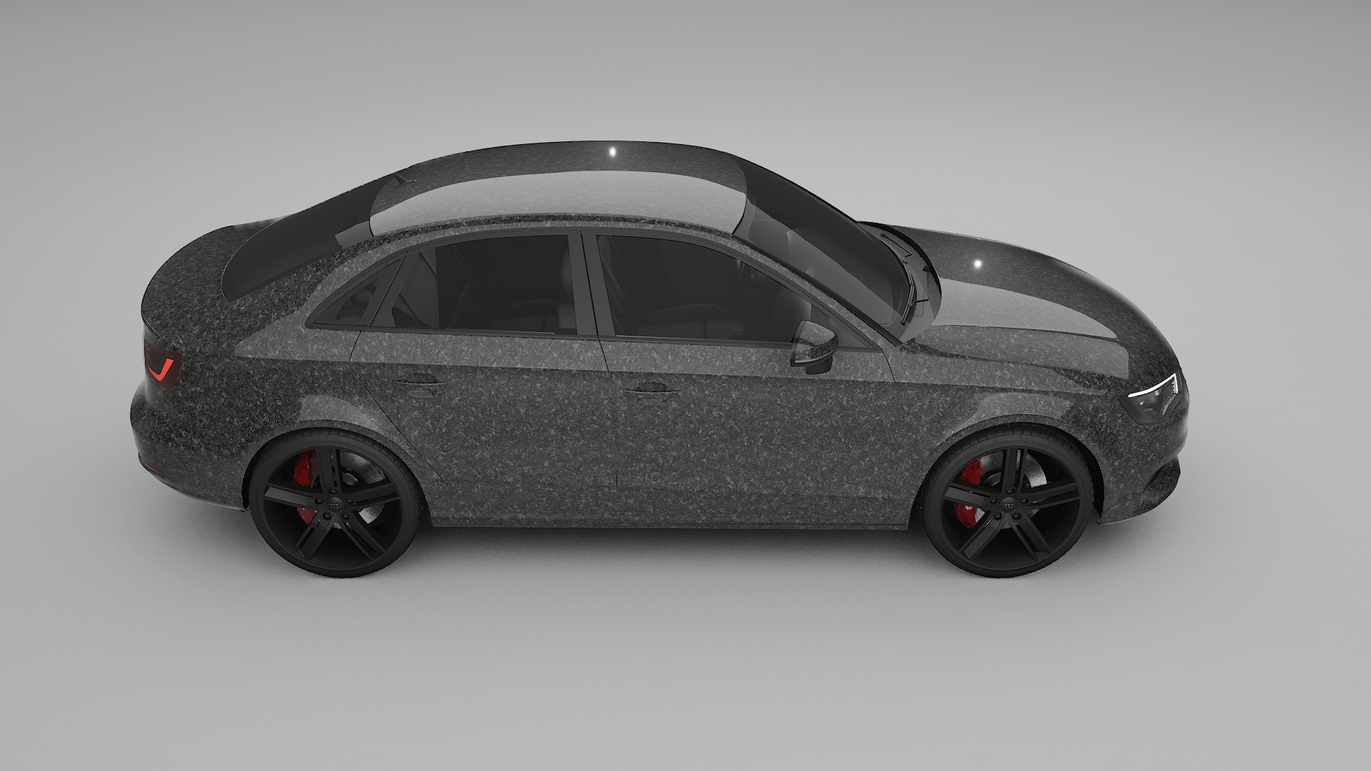 Audi A3 8V sedan prefacelift PPF Fólie | FORGED S TPU PPF - kompletní pre-cut kit