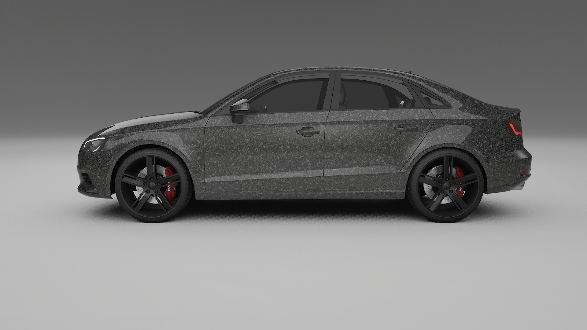 Audi A3 8V sedan prefacelift PPF Fólie | FORGED S TPU PPF - kompletní pre-cut kit