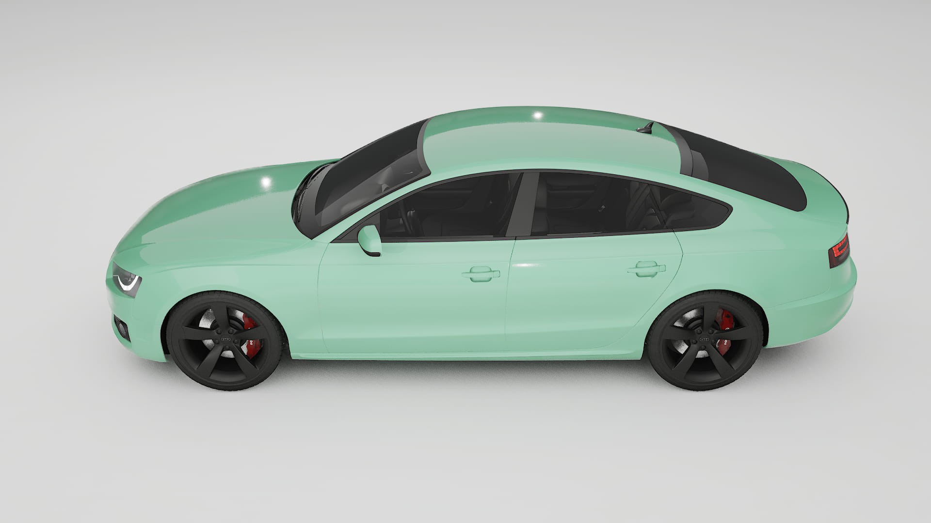 Audi A5 8T Sportback prefacelift PPF Fólie | DUSTY TPU PPF - kompletní pre-cut kit