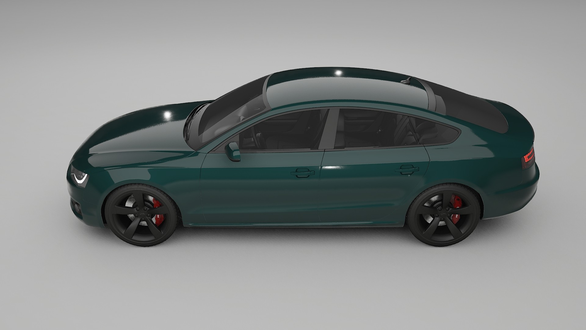 Audi A5 8T Sportback prefacelift PPF Fólie | INFERNO TPU PPF - kompletní pre-cut kit