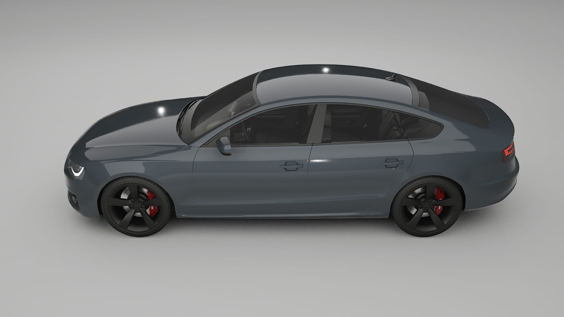 Audi A5 8T Sportback prefacelift PPF Fólie | GRANITE TPU PPF - kompletní pre-cut kit