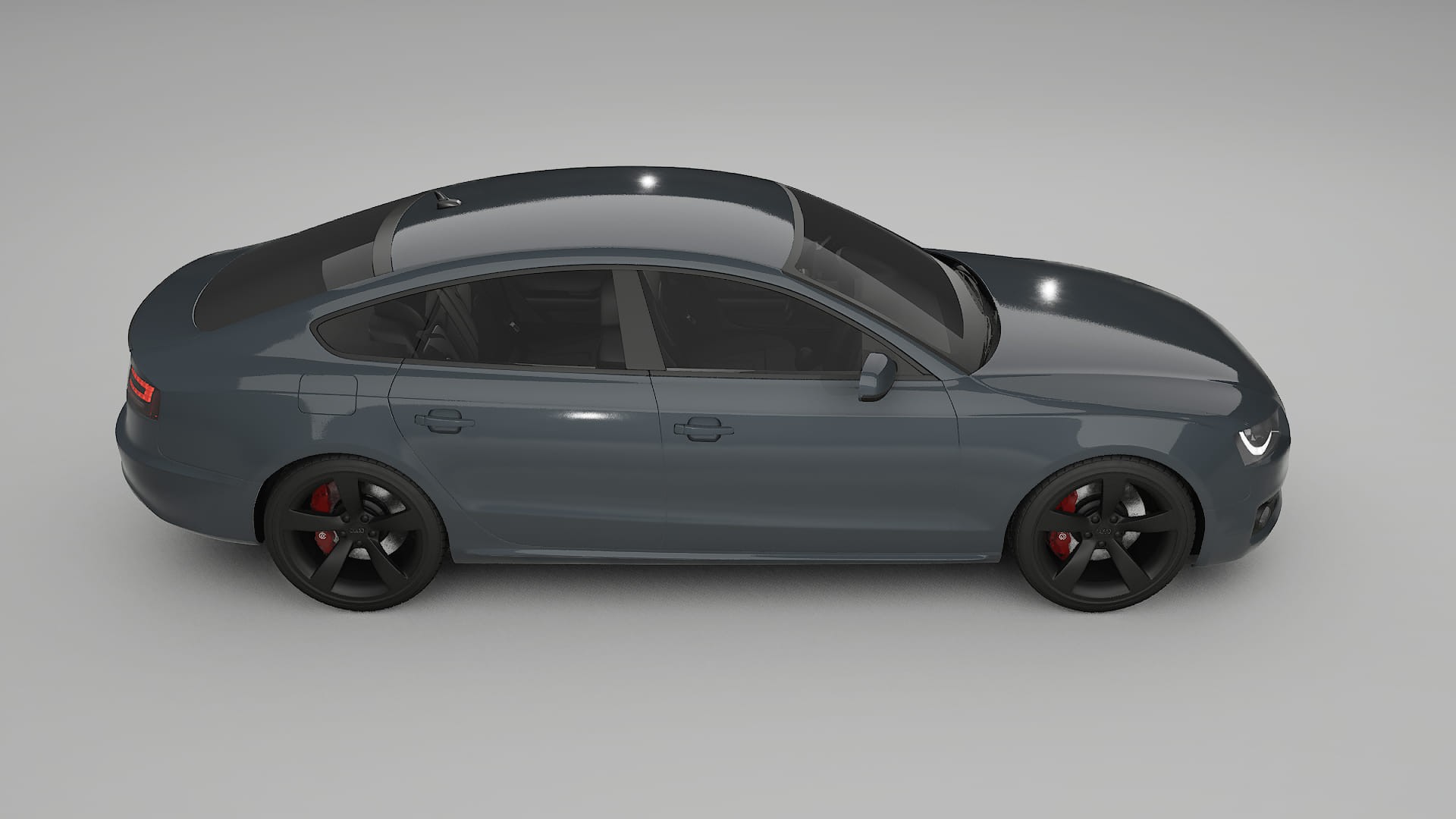 Audi A5 8T Sportback prefacelift PPF Fólie | GRANITE TPU PPF - kompletní pre-cut kit