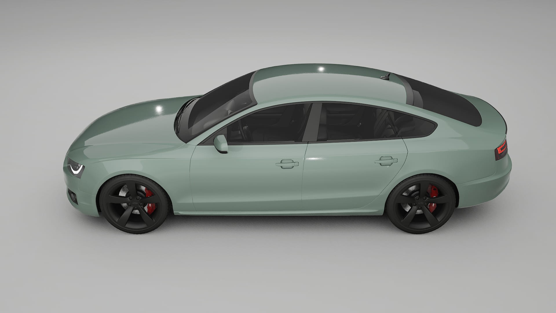 Audi A5 8T Sportback prefacelift PPF Fólie | CINDER TPU PPF - kompletní pre-cut kit
