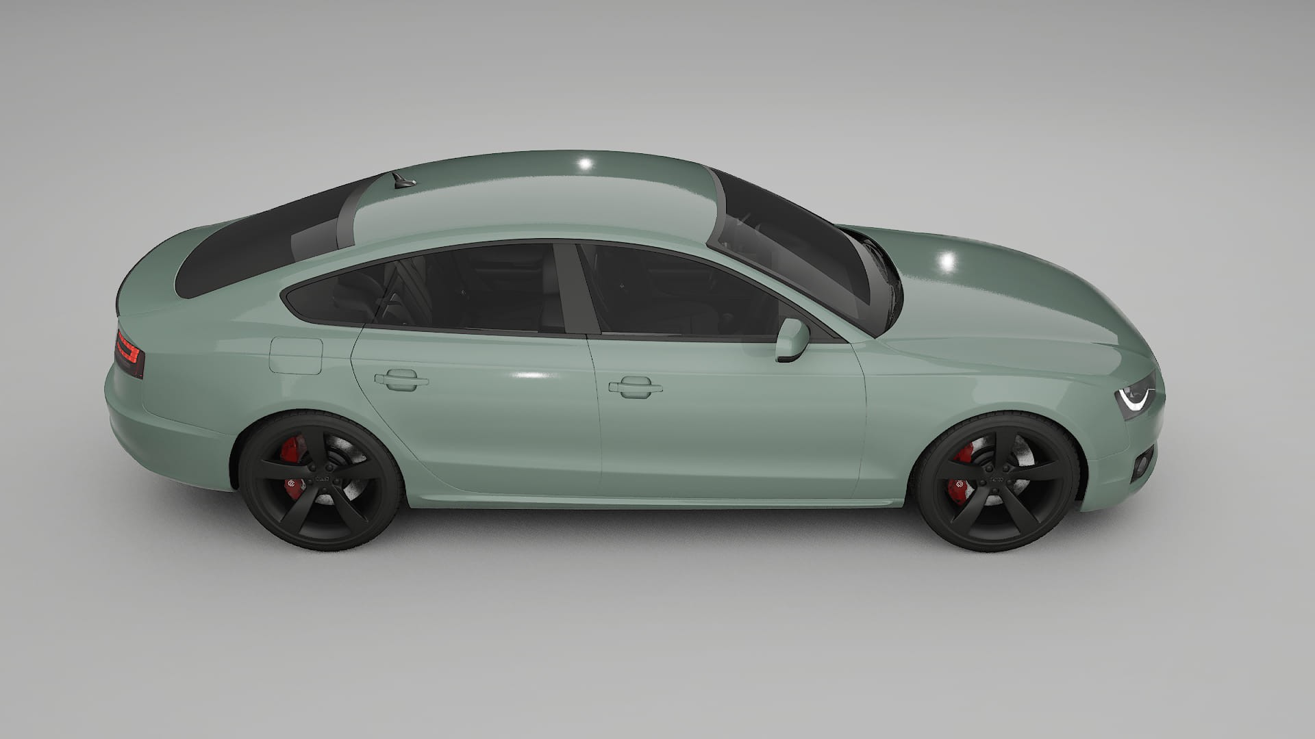 Audi A5 8T Sportback prefacelift PPF Fólie | CINDER TPU PPF - kompletní pre-cut kit