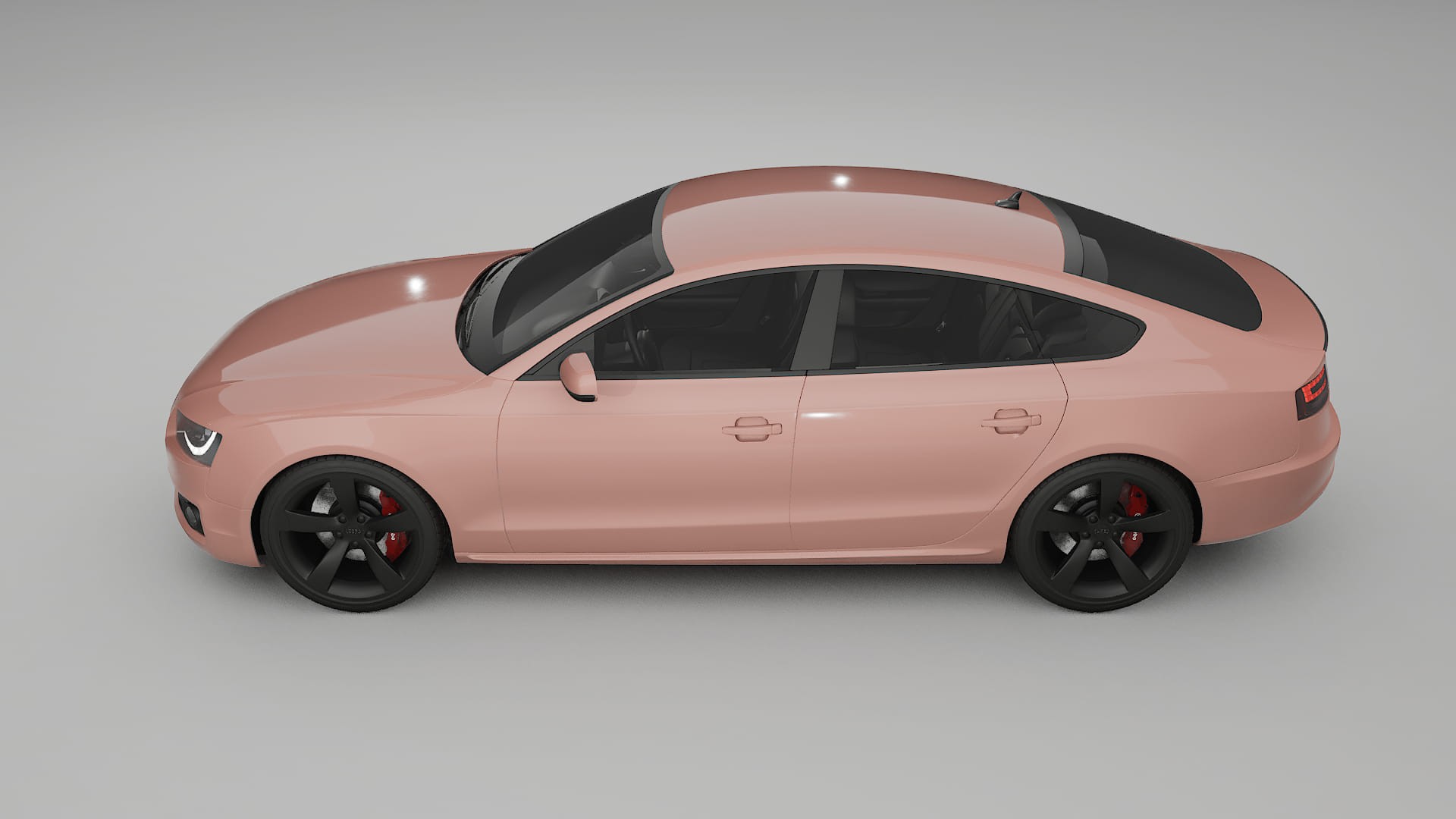 Audi A5 8T Sportback prefacelift PPF Fólie | BLUSH TPU PPF - kompletní pre-cut kit