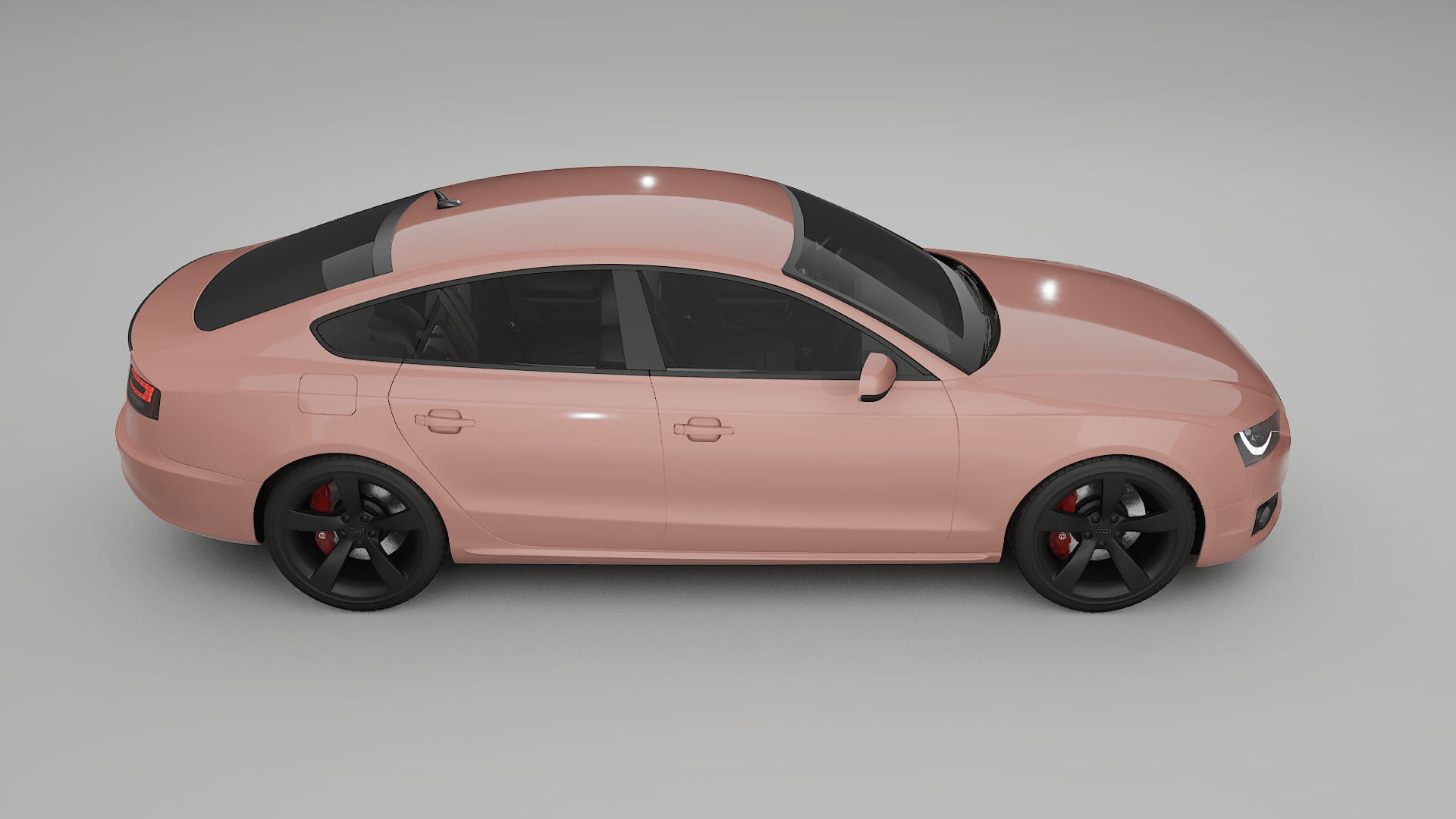 Audi A5 8T Sportback prefacelift PPF Fólie | BLUSH TPU PPF - kompletní pre-cut kit