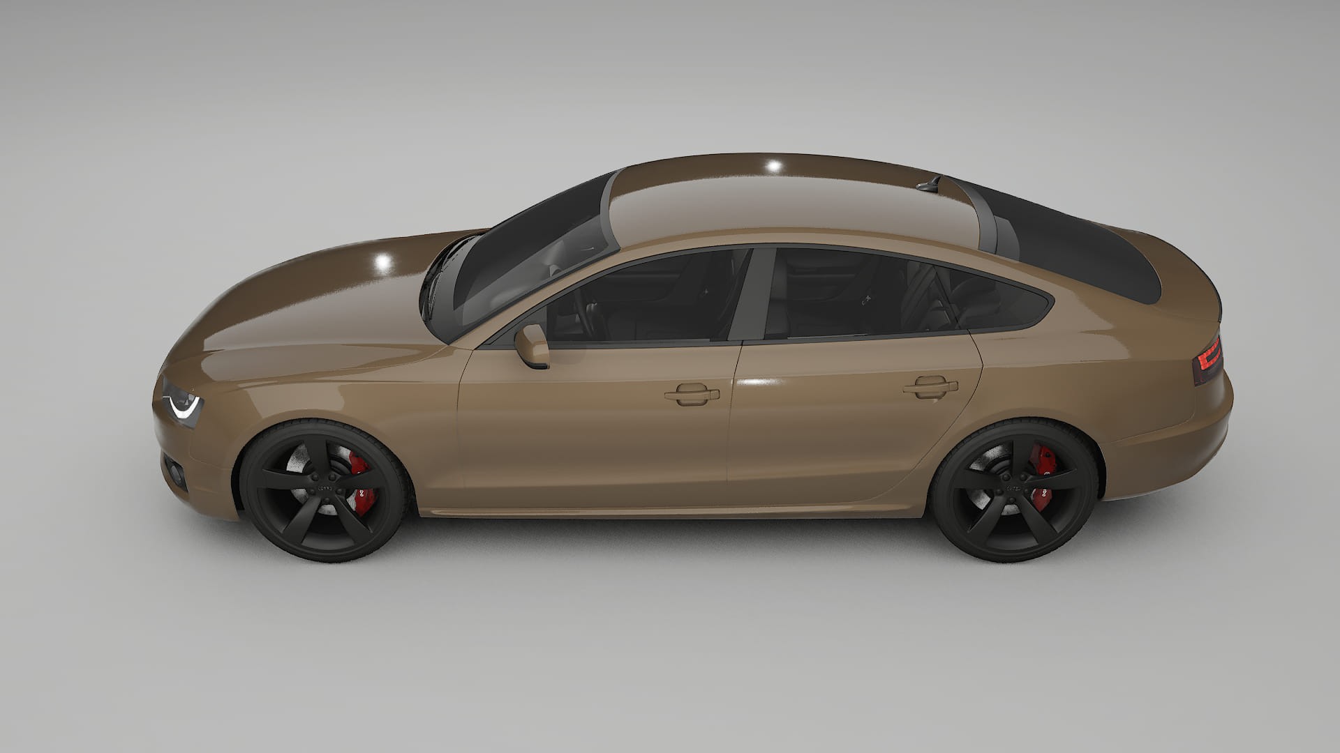 Audi A5 8T Sportback prefacelift PPF Fólie | SAHARA TPU PPF - kompletní pre-cut kit