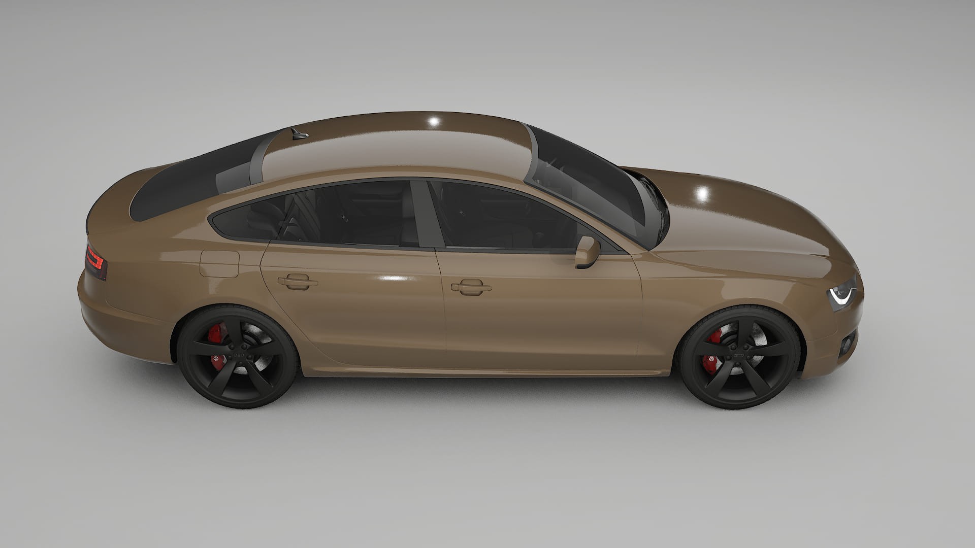 Audi A5 8T Sportback prefacelift PPF Fólie | SAHARA TPU PPF - kompletní pre-cut kit